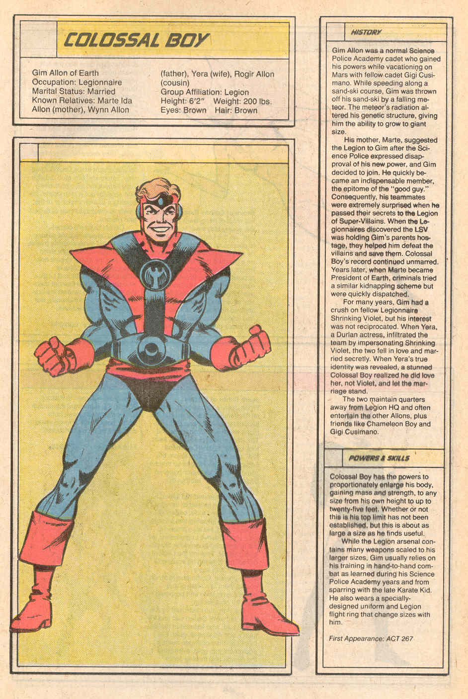 Who's Who in the Legion of Super-Heroes Issue #1 #1 - English 25