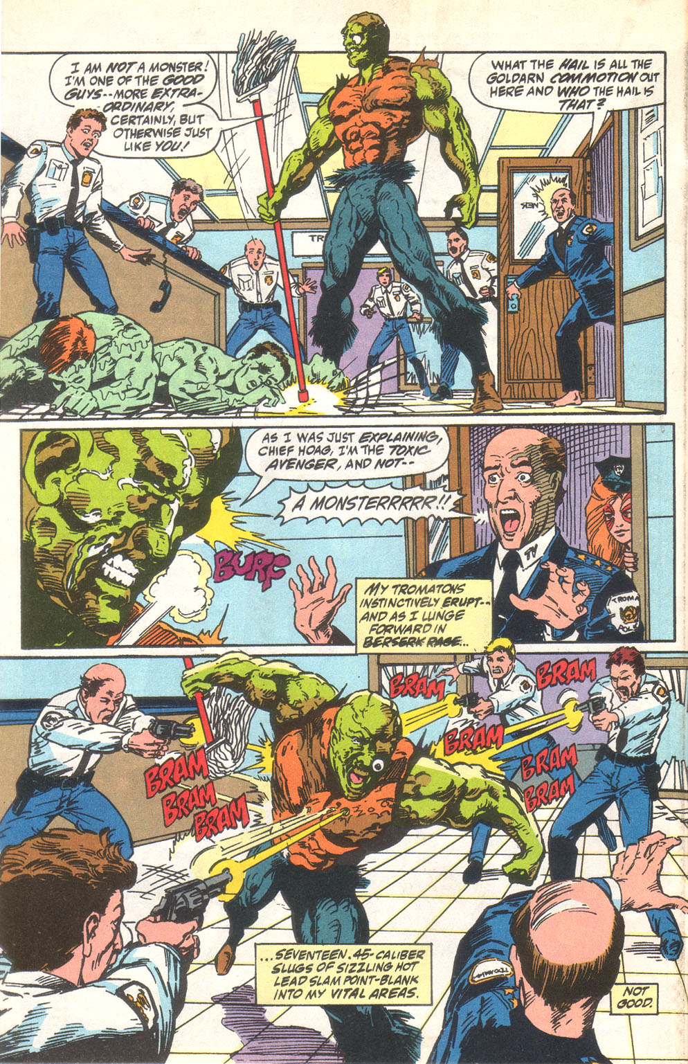 Read online Toxic Avenger comic -  Issue #4 - 8