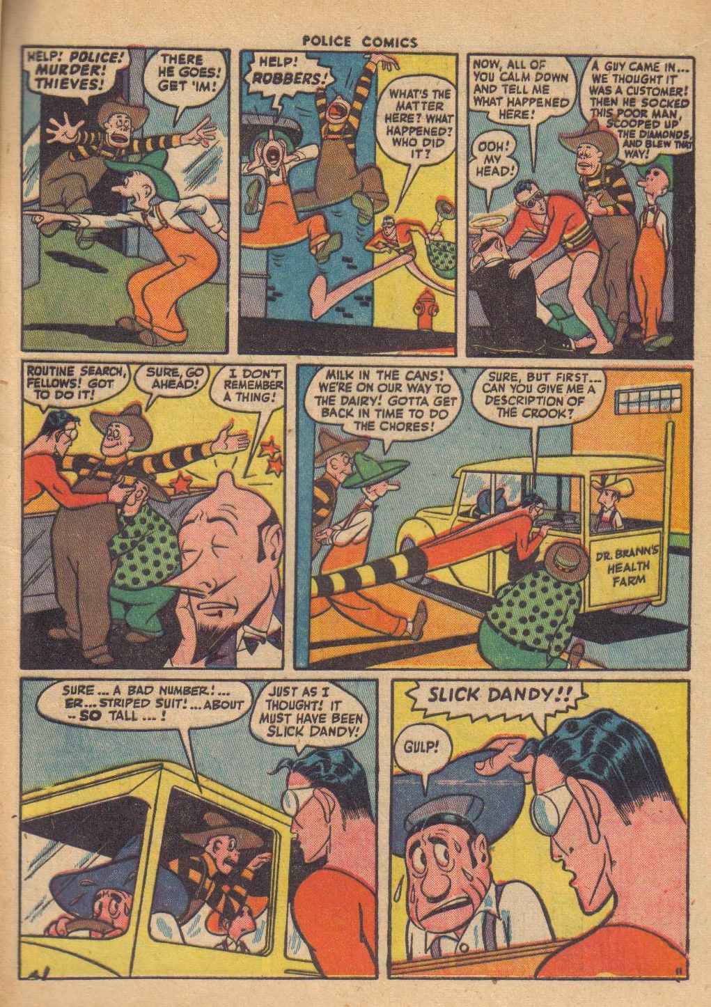 Read online Police Comics comic -  Issue #36 - 13