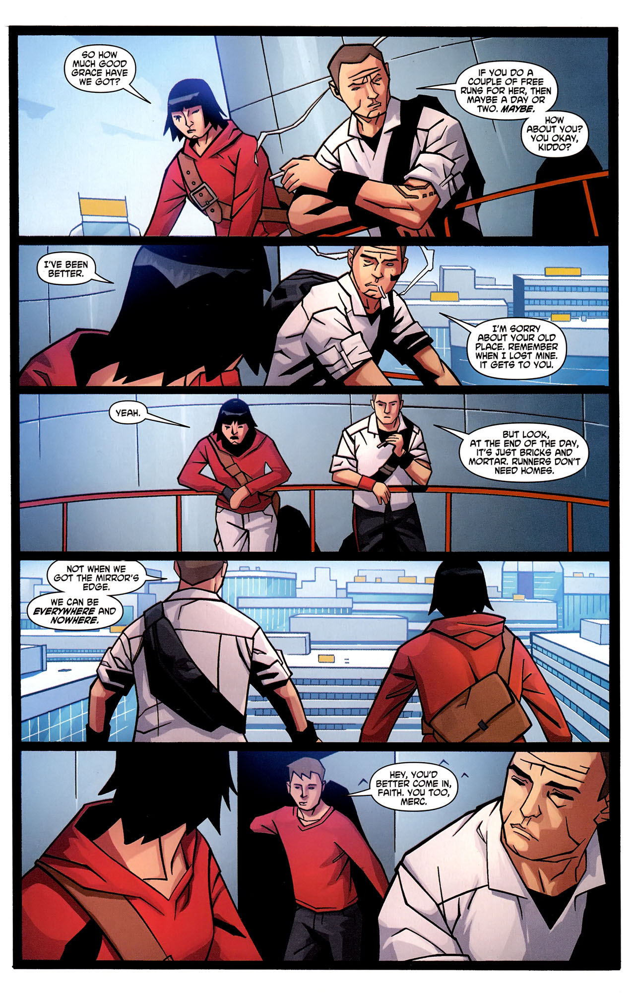 Read online Mirror's Edge comic -  Issue #6 - 7