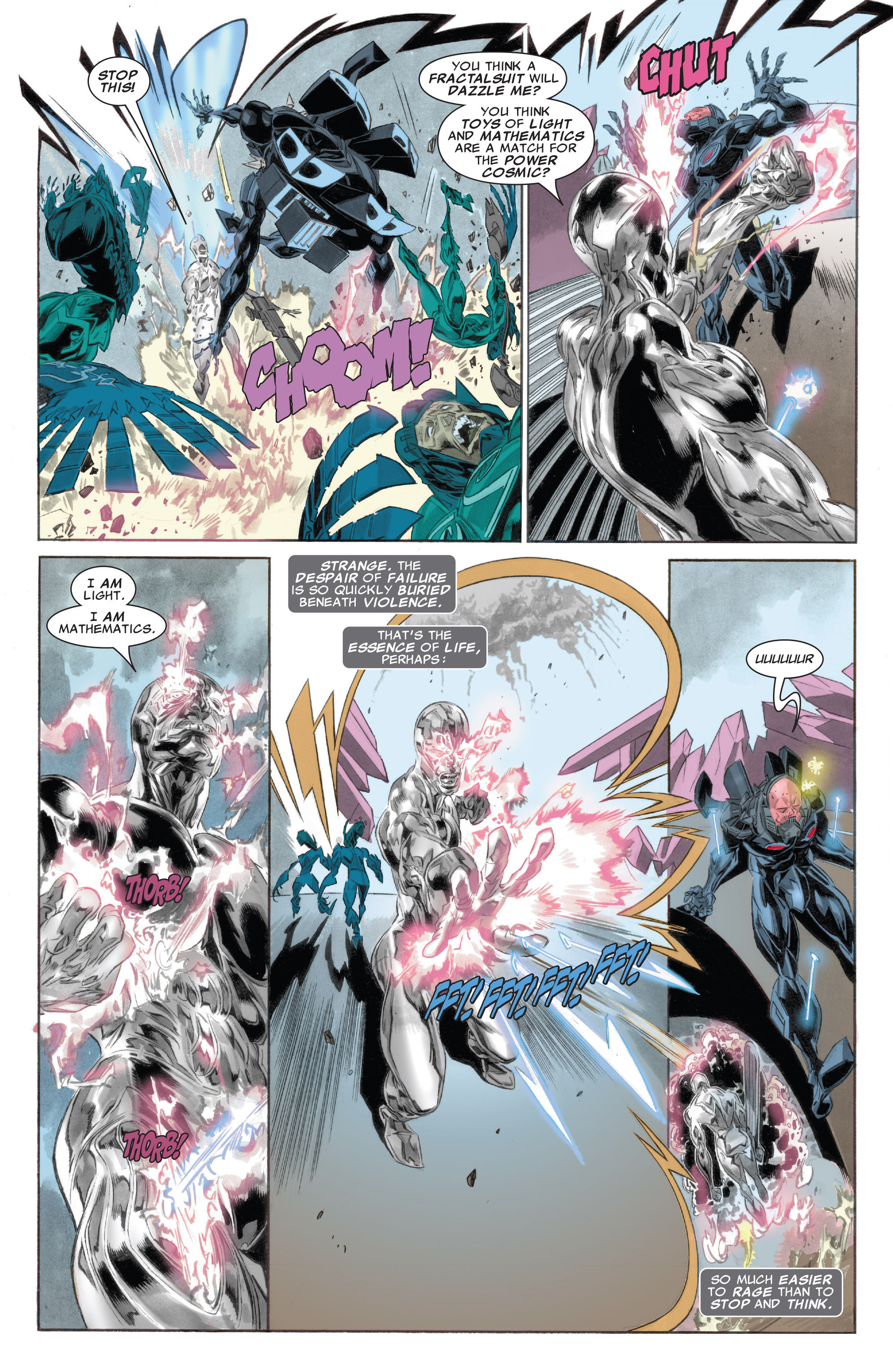 Read online Silver Surfer: In Thy Name comic -  Issue #4 - 18