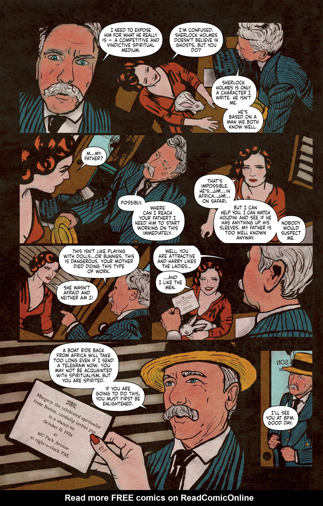 Read online Minky Woodcock: The Girl who Handcuffed Houdini comic -  Issue #1 - 13