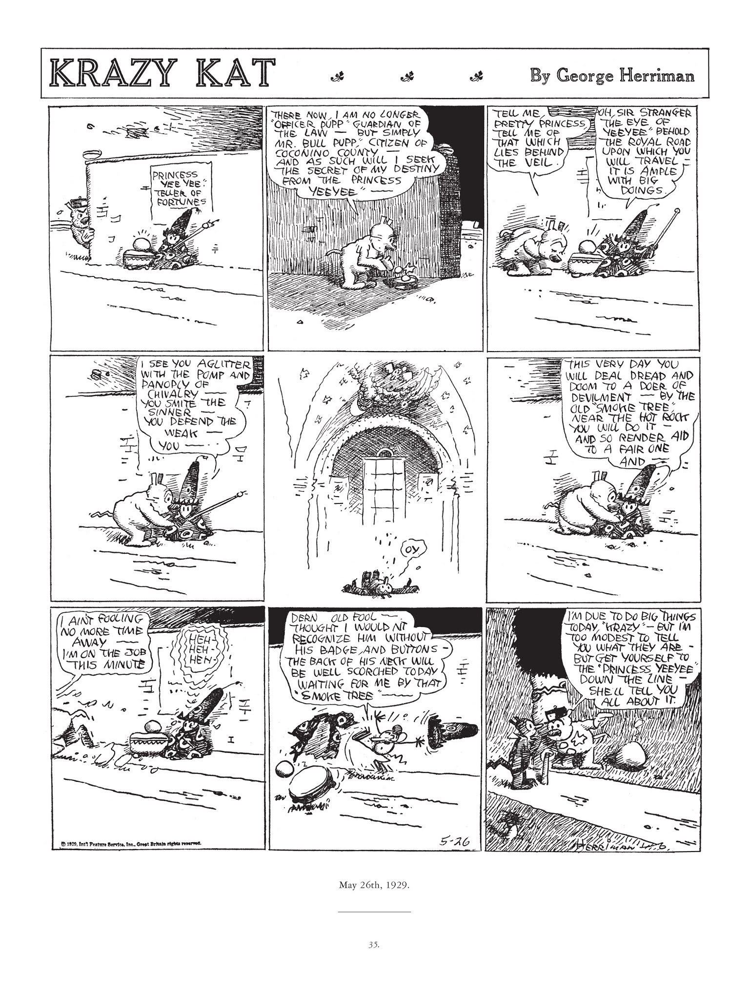 Read online Krazy & Ignatz comic -  Issue # TPB 6 - 33