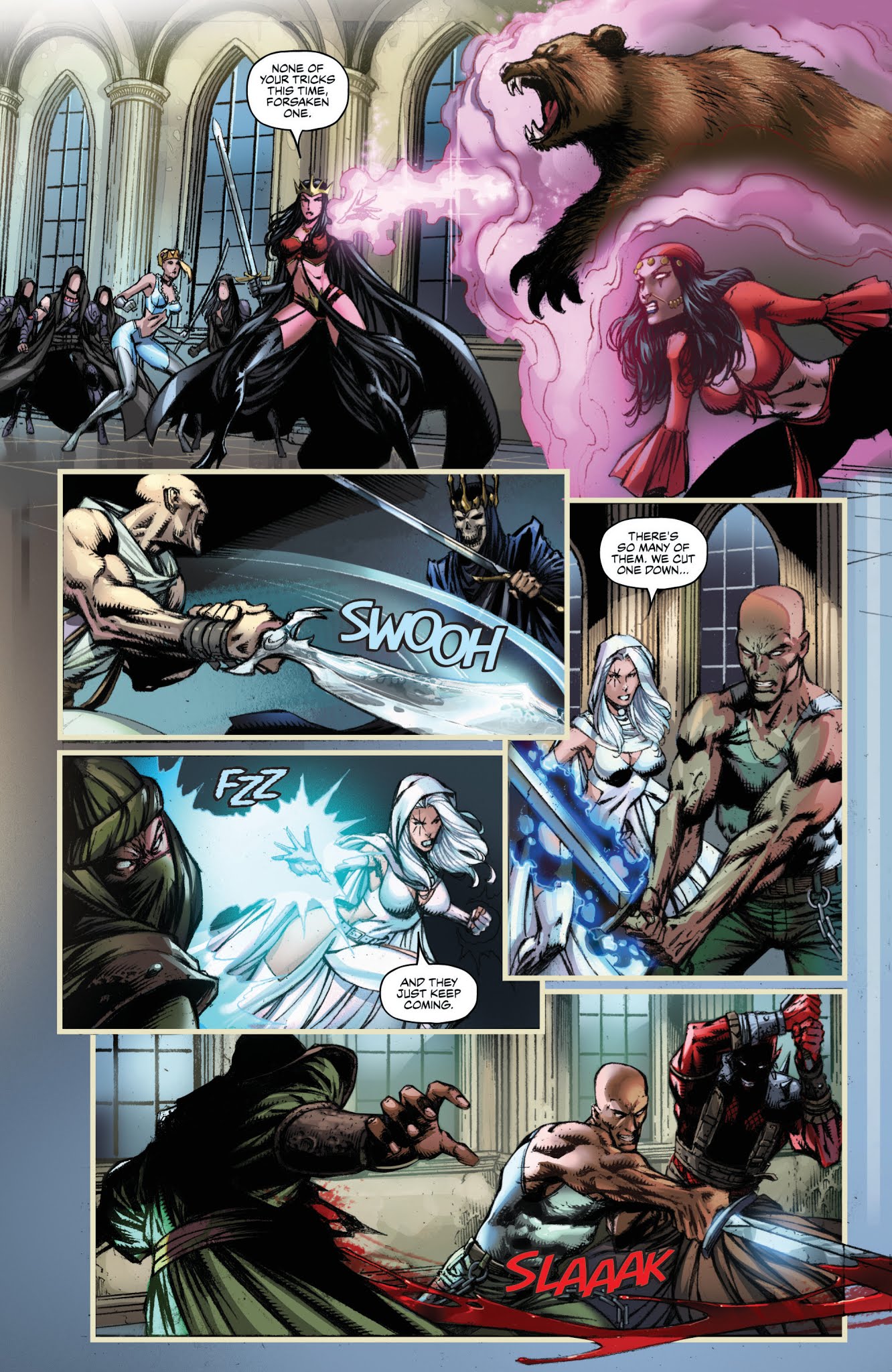 Read online Grimm Fairy Tales: Tarot comic -  Issue #6 - 10