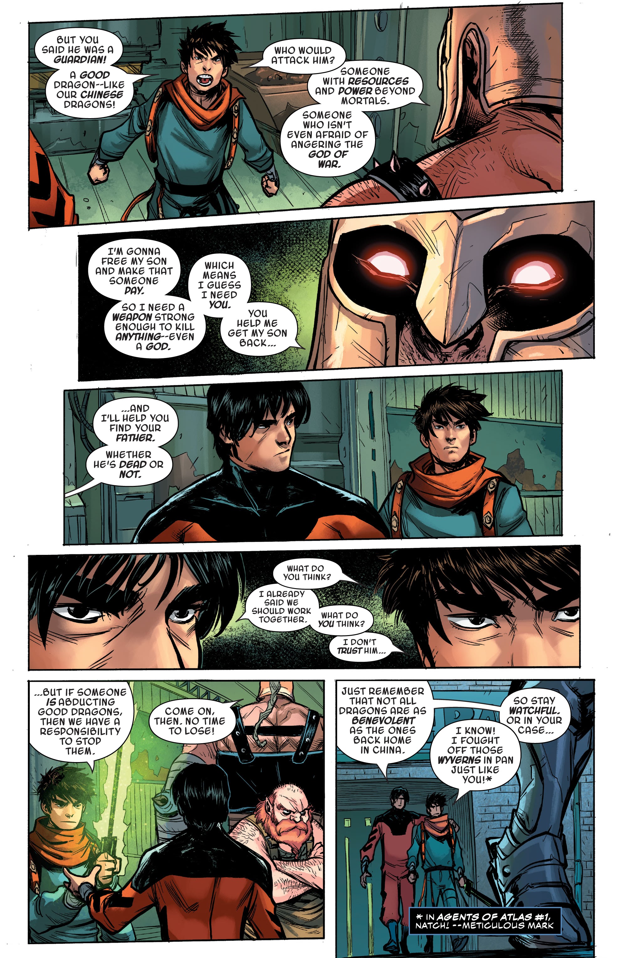Read online Aero & Sword Master: Origins And Odysseys comic -  Issue # TPB - 103