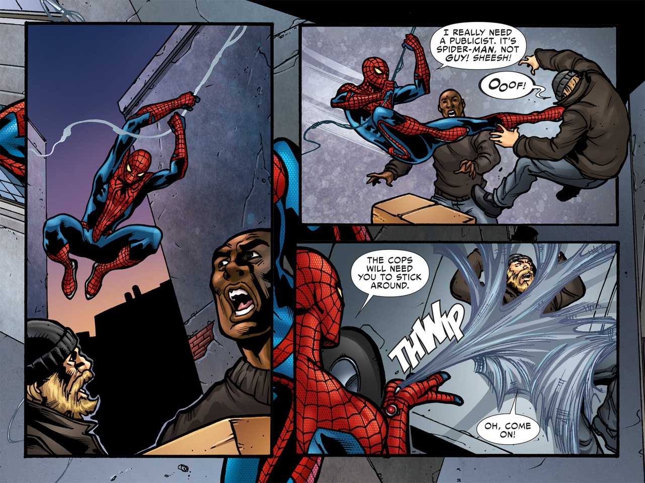 Read online The Amazing Spider-Man: Cinematic comic -  Issue # Full - 24