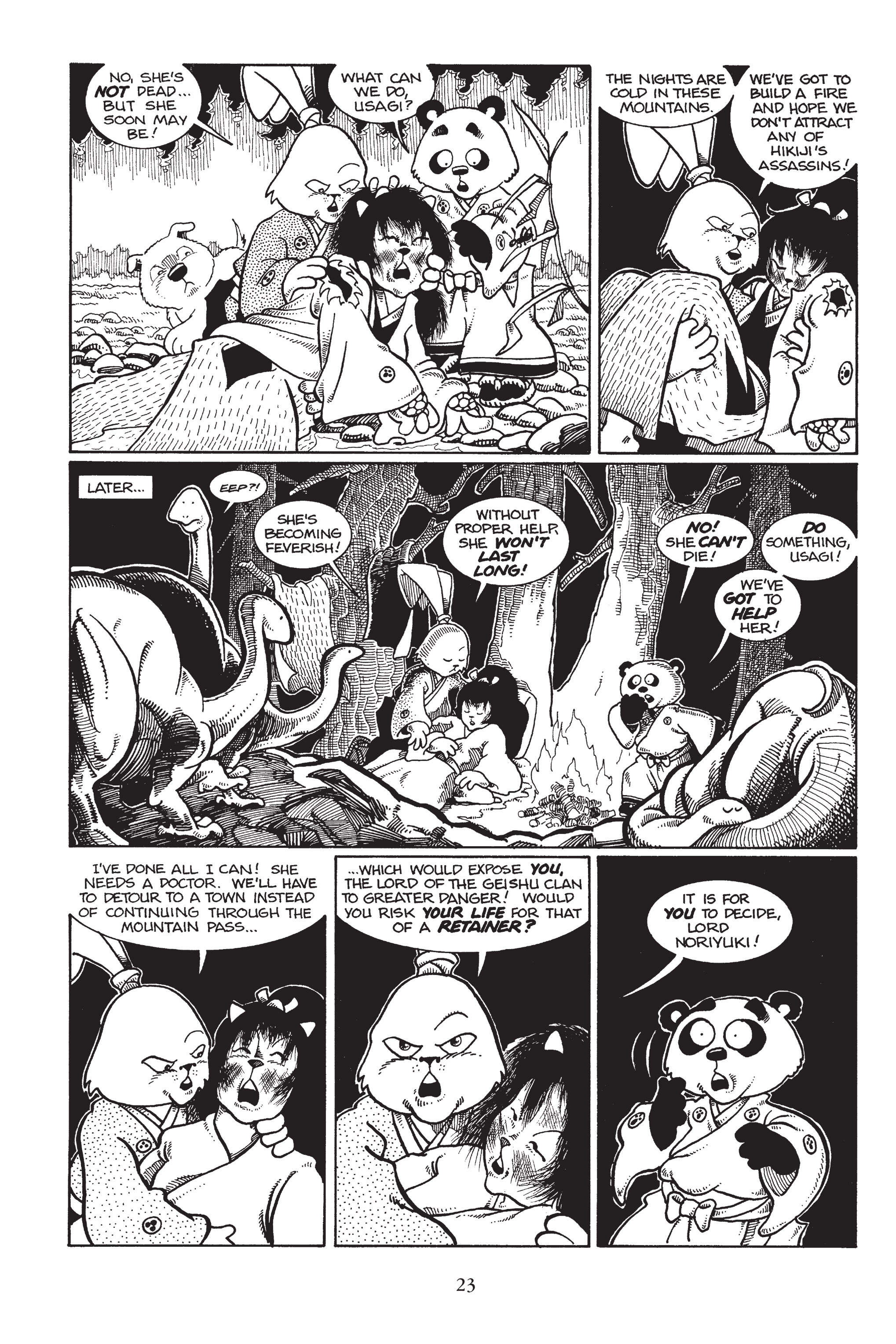 Read online Usagi Yojimbo (1987) comic -  Issue # _TPB 1 - 28