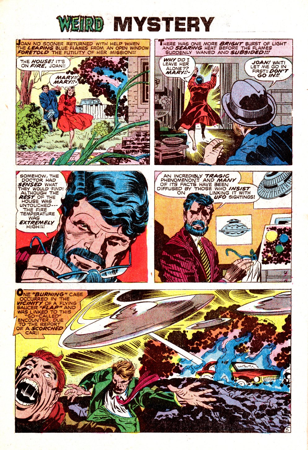 Read online Weird Mystery Tales comic -  Issue #3 - 6