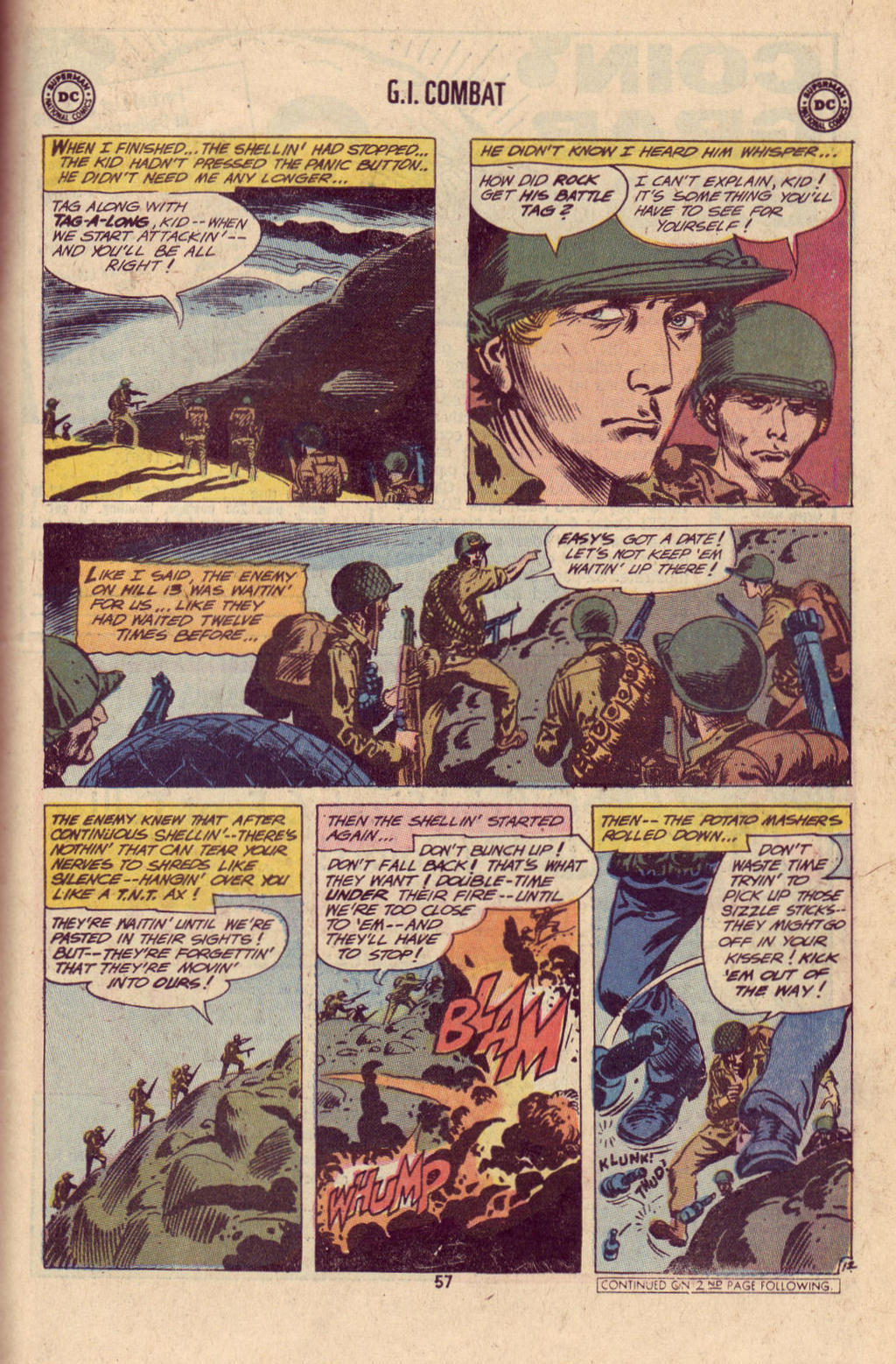Read online G.I. Combat (1952) comic -  Issue #146 - 59