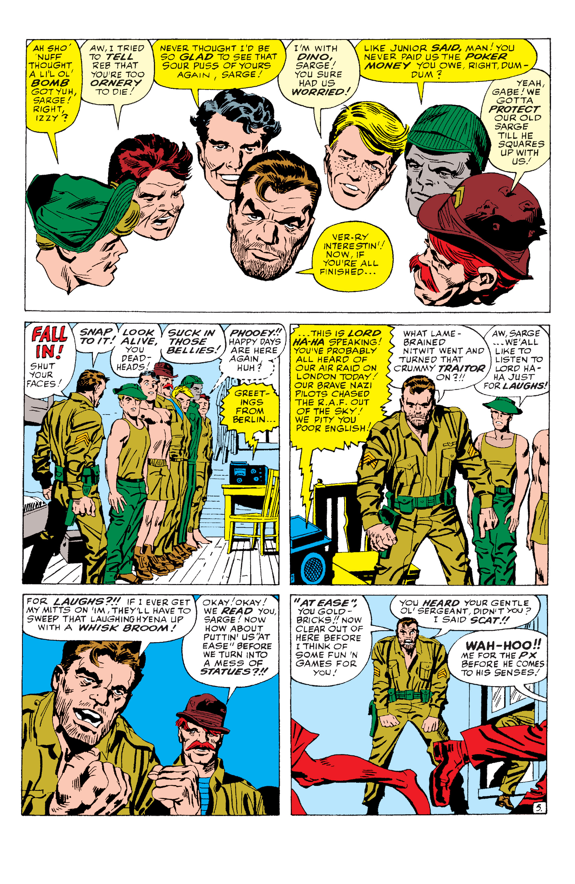 Read online Sgt. Fury Epic Collection: The Howling Commandos comic -  Issue # TPB 1 (Part 1) - 84