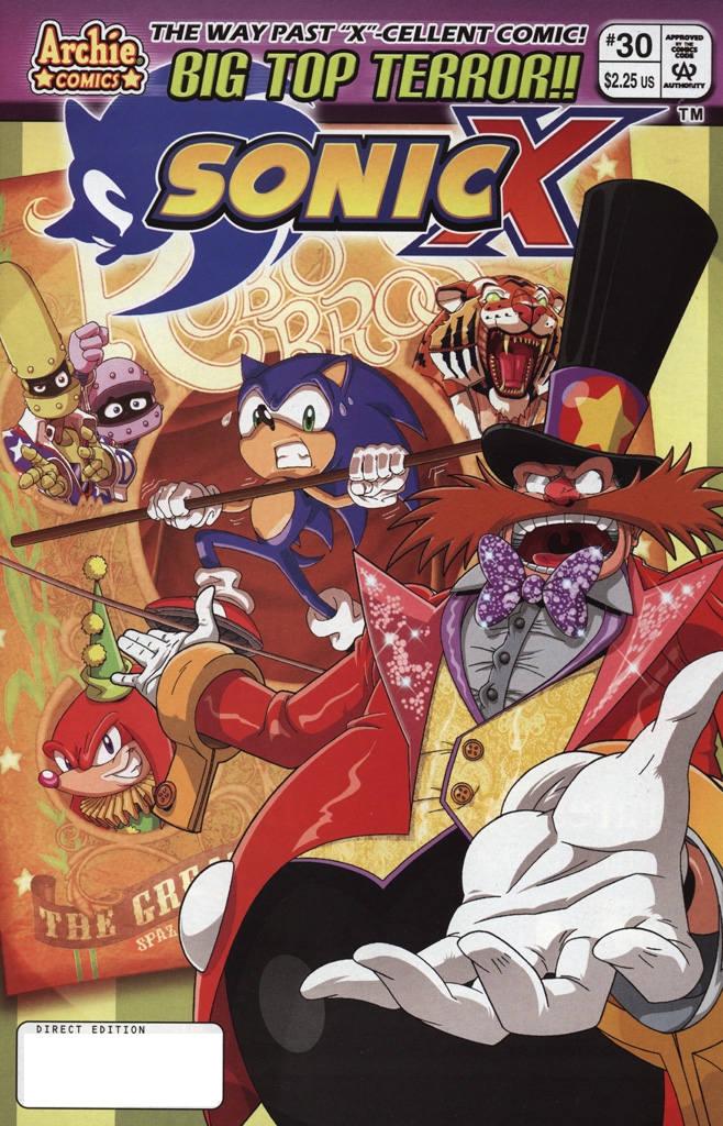 Read online Sonic X comic -  Issue #30 - 1