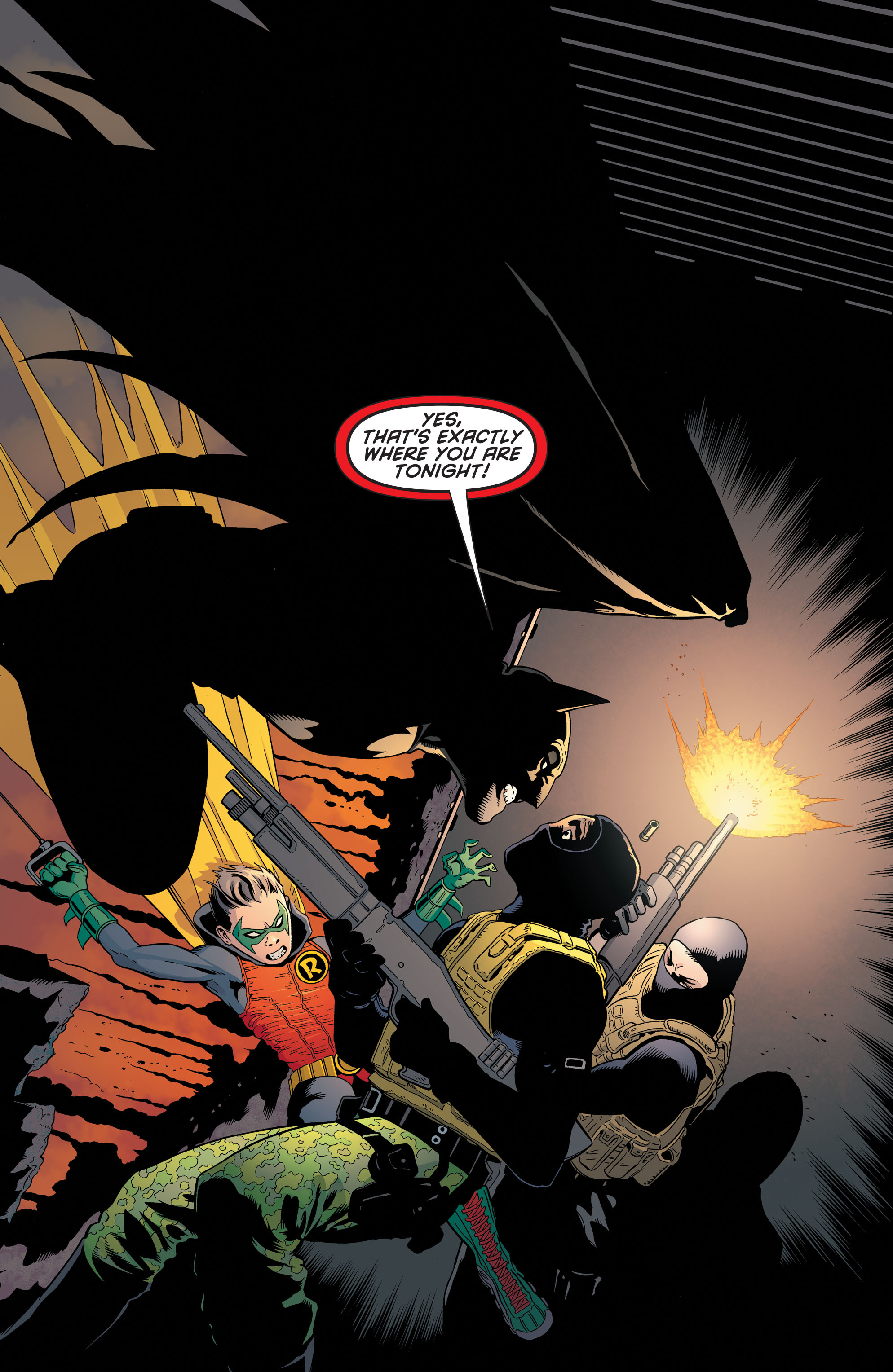 Read online Batman and Robin (2011) comic -  Issue # _Bad Blood (DC Essential Edition) (Part 1) - 33