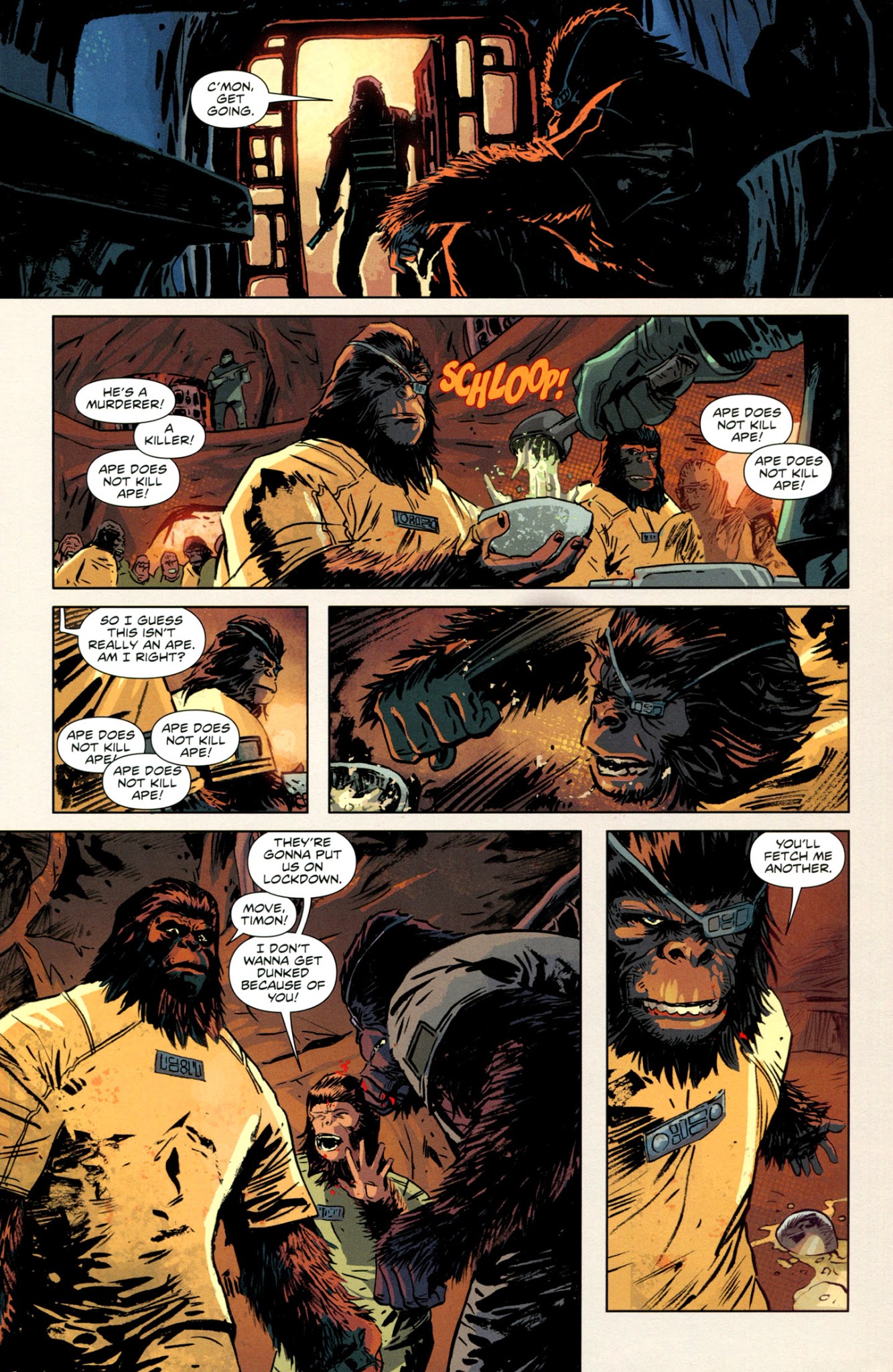 Read online Betrayal of the Planet of the Apes comic -  Issue #2 - 23