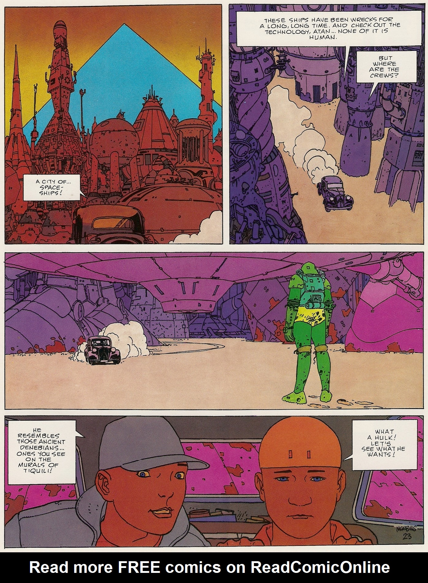 Read online Epic Graphic Novel: Moebius comic -  Issue # TPB 1 - 36