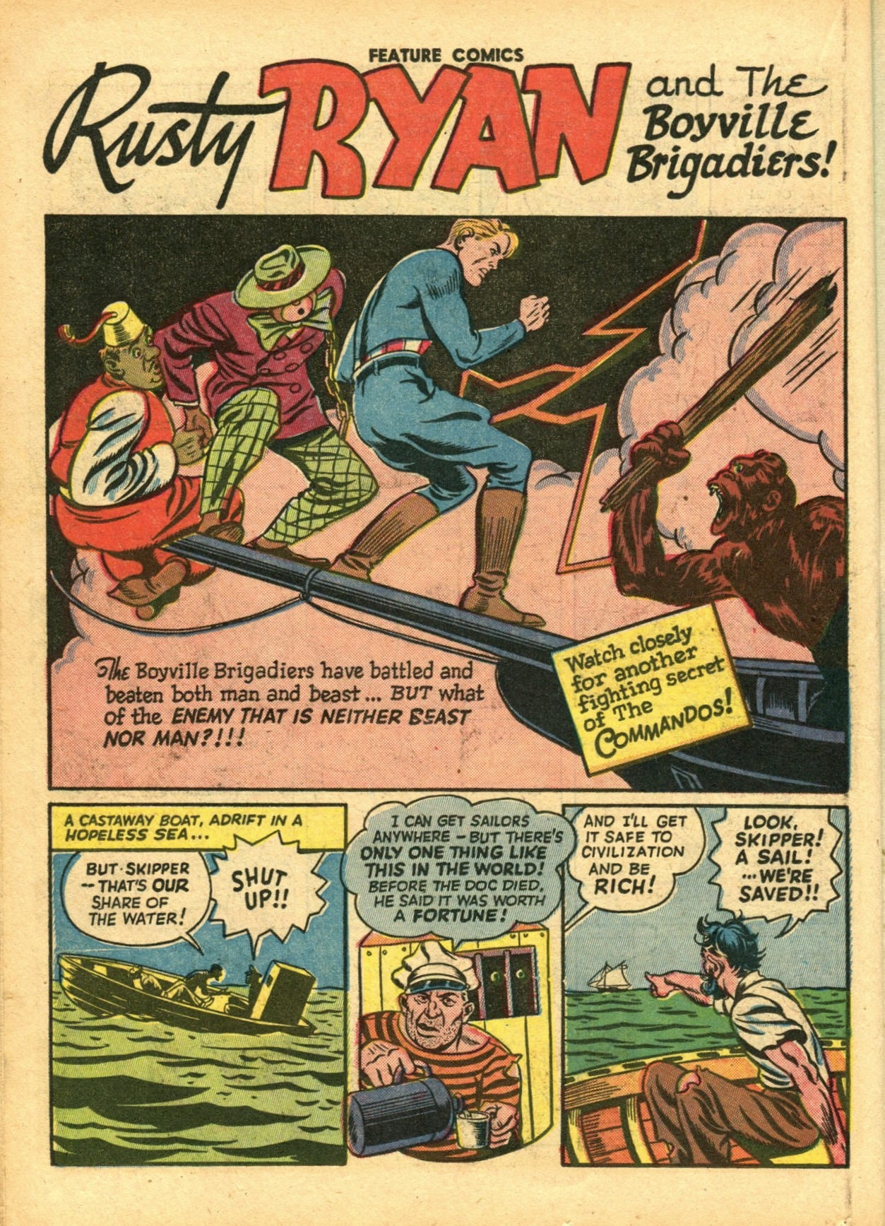 Read online Feature Comics comic -  Issue #75 - 22