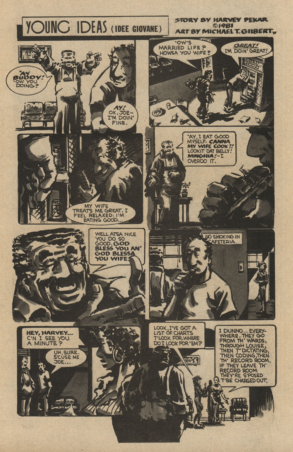 Read online American Splendor (1976) comic -  Issue #6 - 16