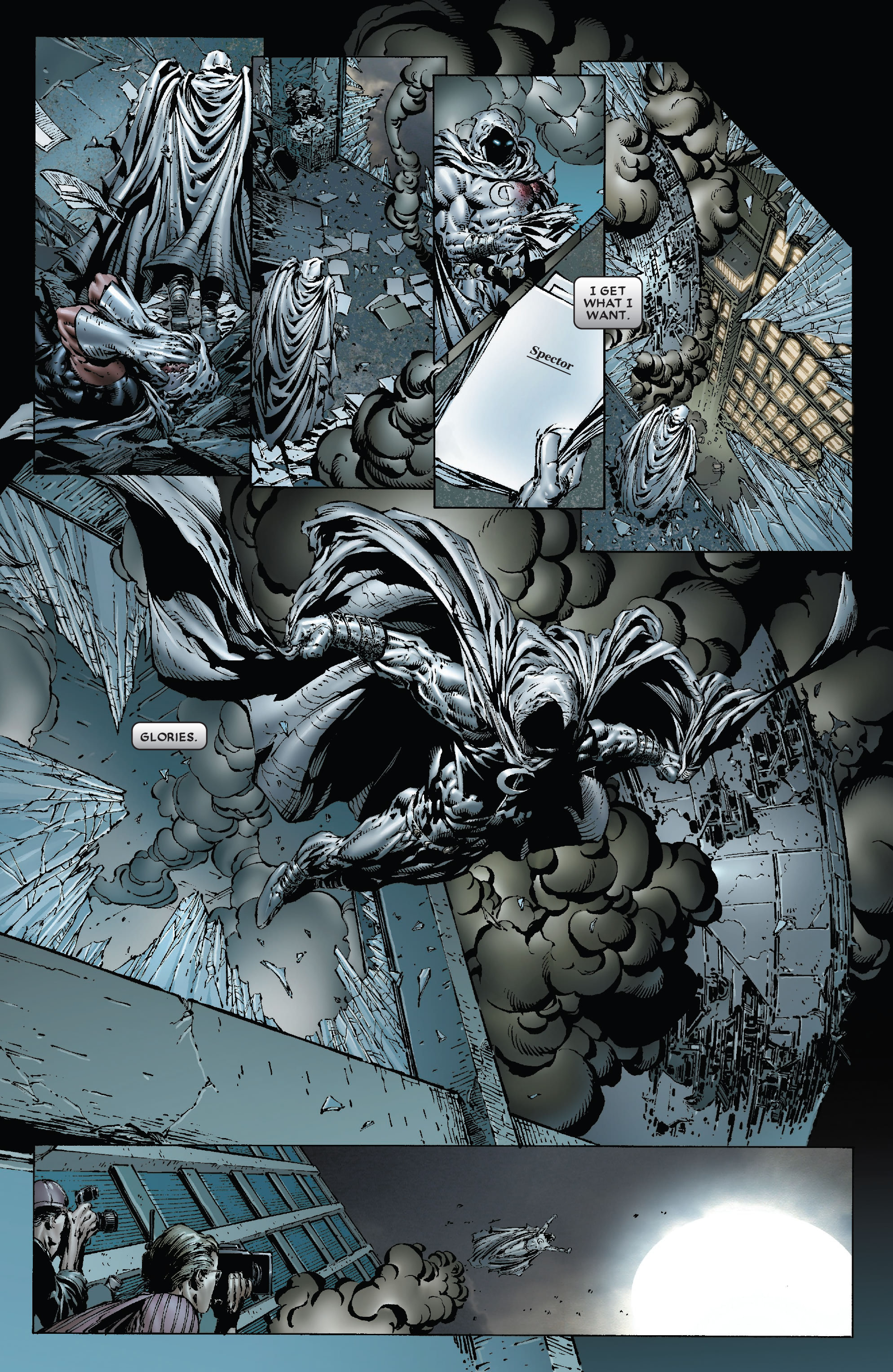 Read online Moon Knight by Huston, Benson & Hurwitz Omnibus comic -  Issue # TPB (Part 2) - 24