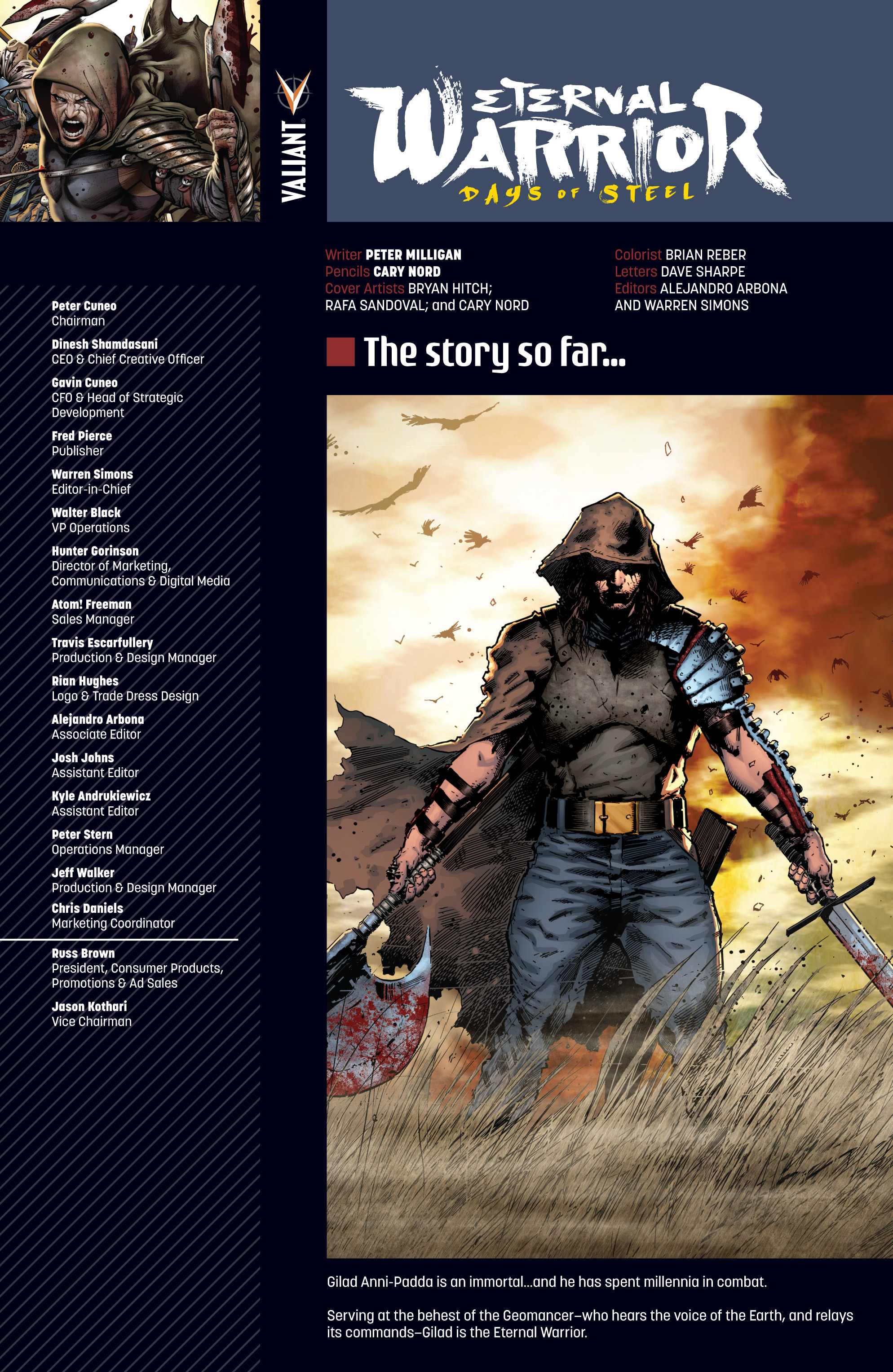 Read online Eternal Warrior: Days of Steel comic -  Issue #1 - 3