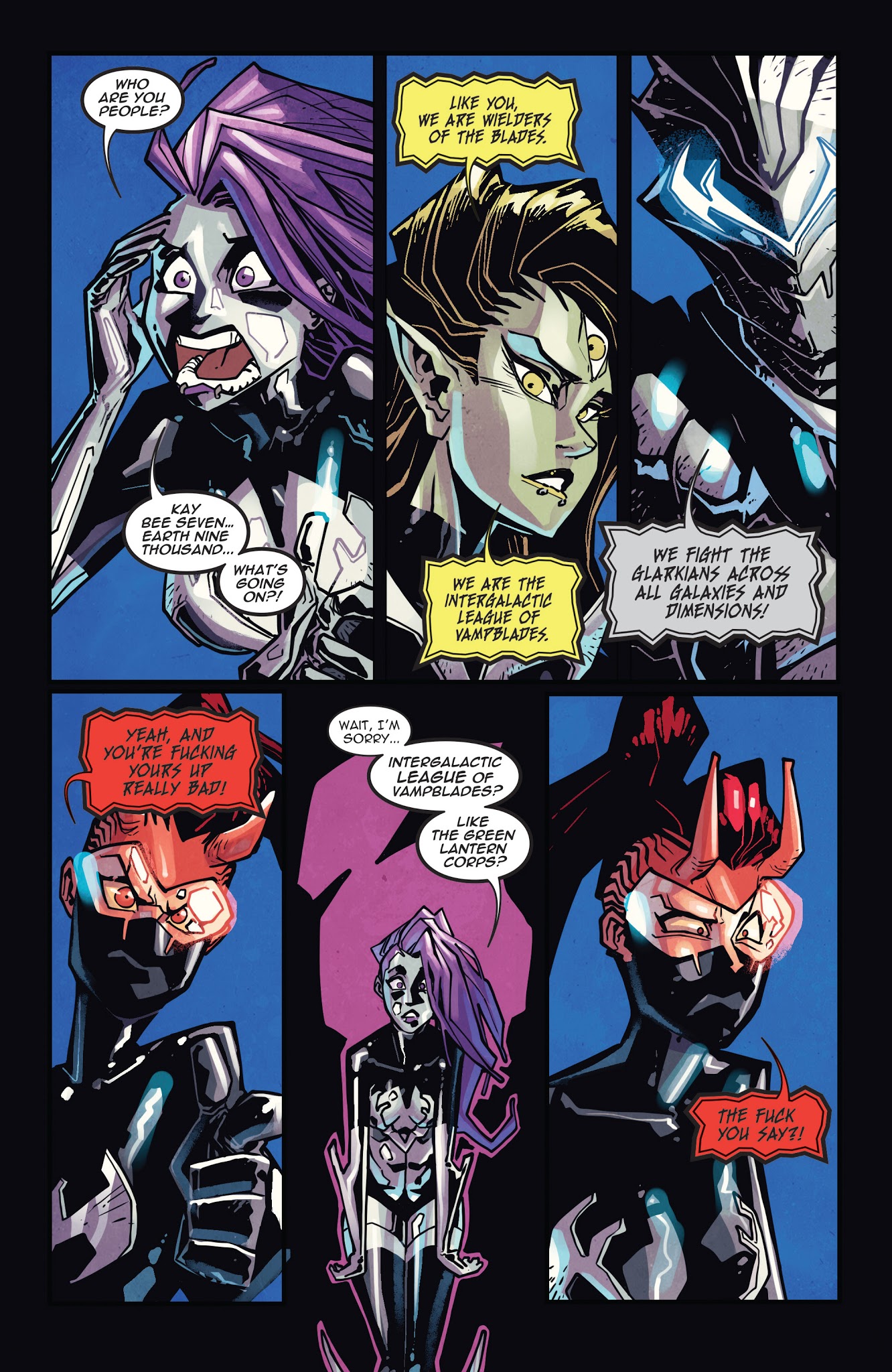 Read online Vampblade Season 2 comic -  Issue #11 - 14