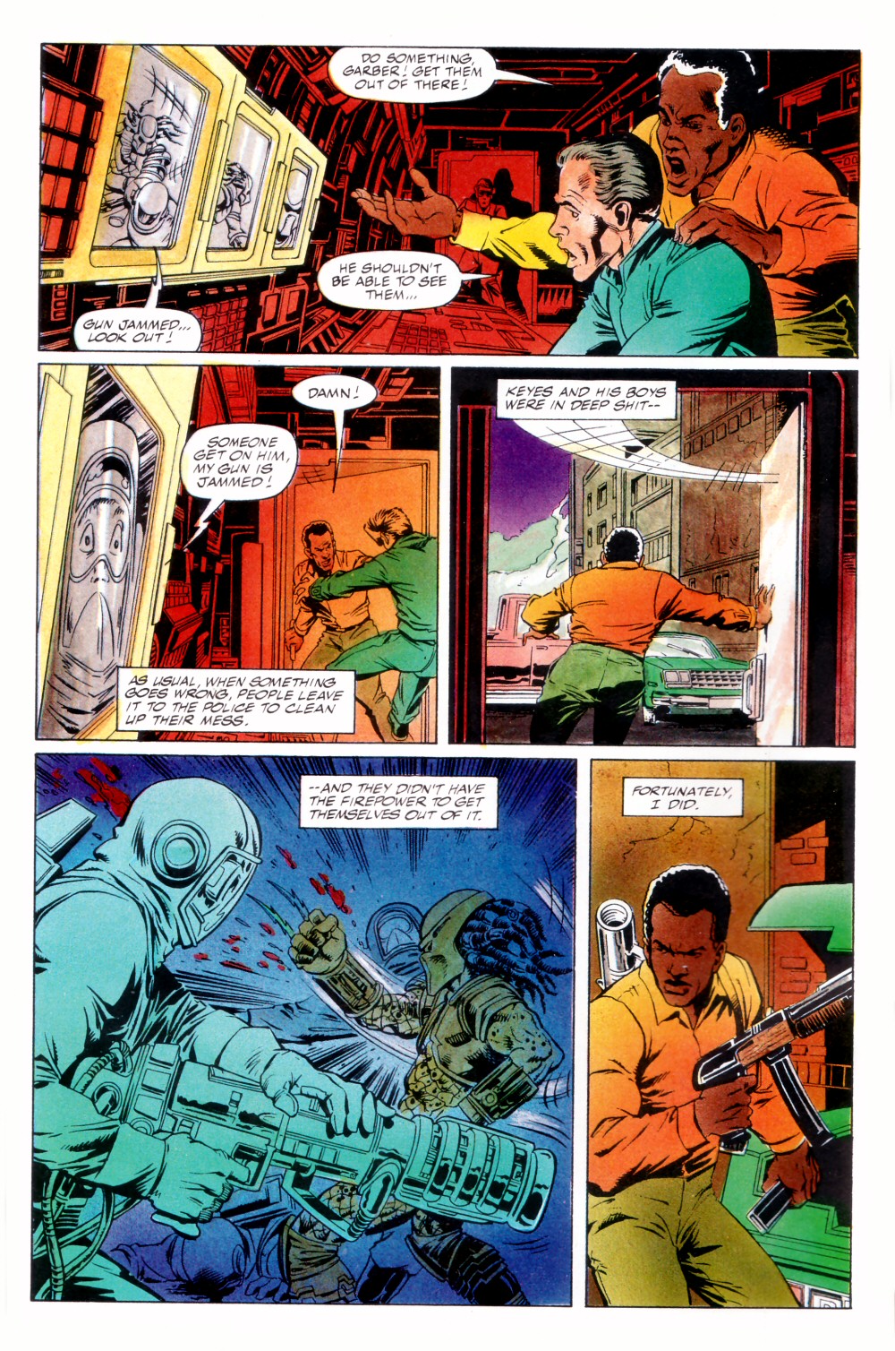 Read online Predator 2 comic -  Issue #2 - 22