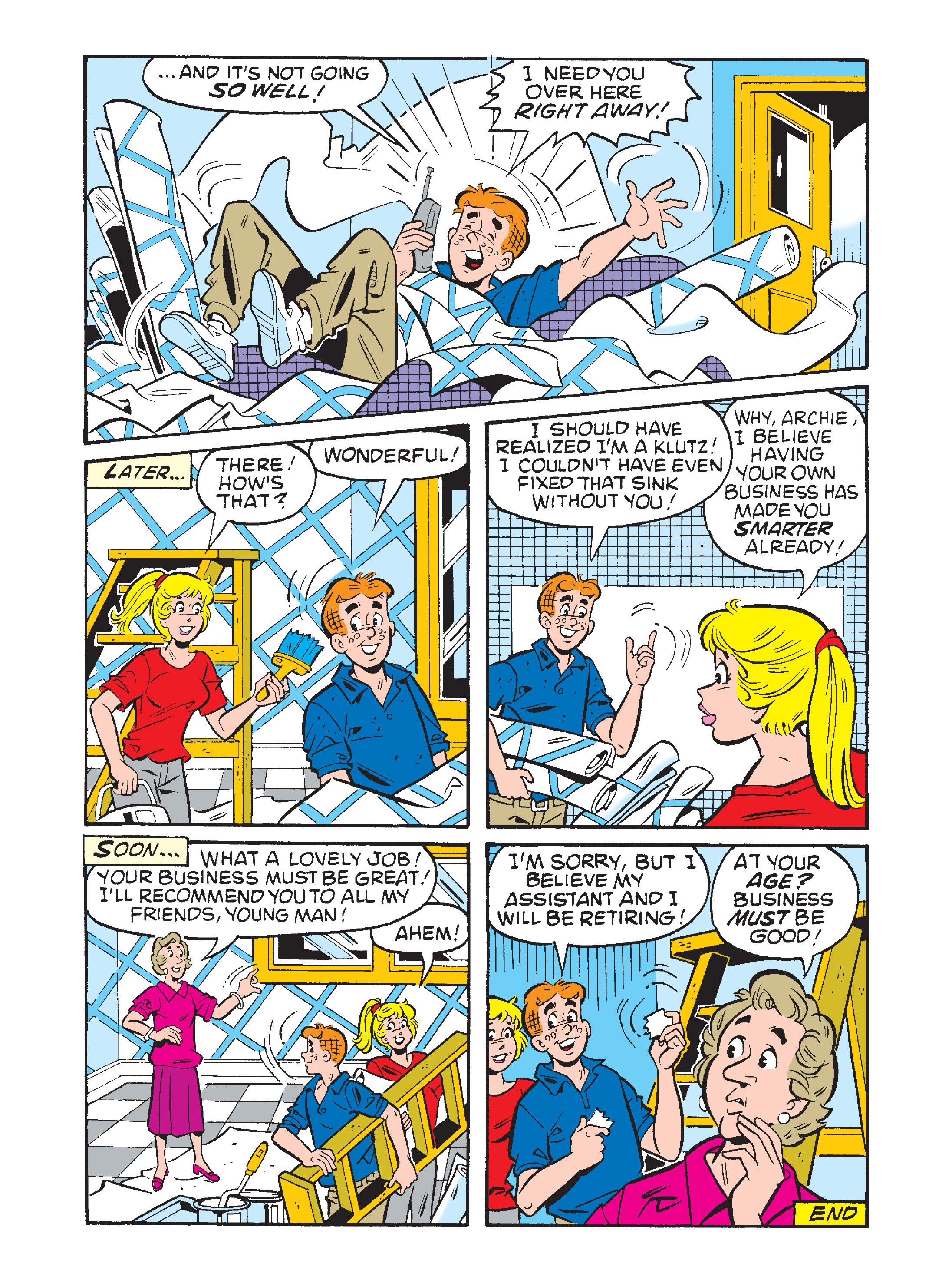Read online Archie's Double Digest Magazine comic -  Issue #255 - 220