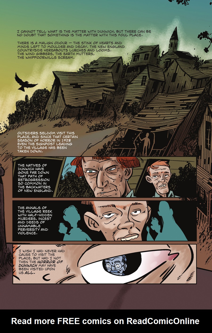 Read online The Lovecraft Anthology comic -  Issue # TPB 1 - 39