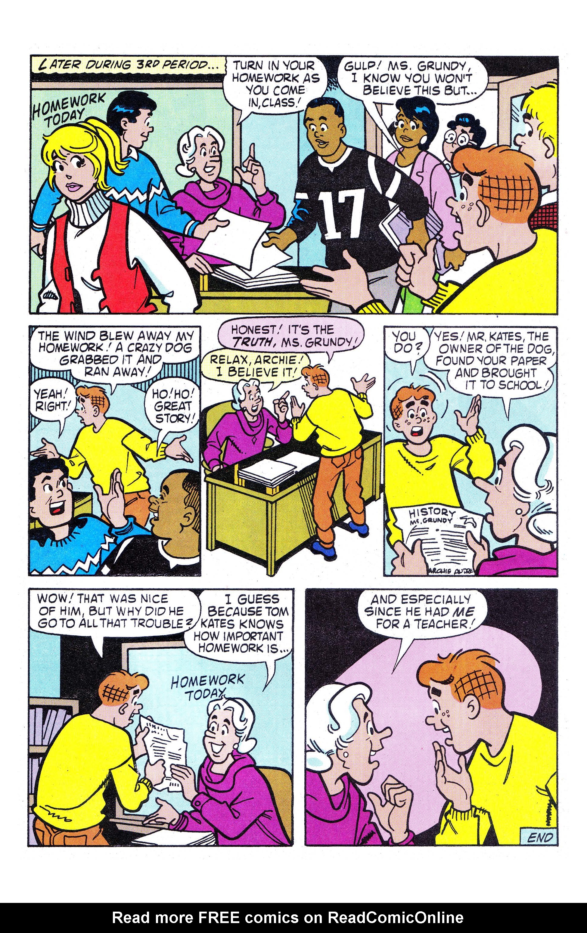 Read online Archie (1960) comic -  Issue #433 - 23
