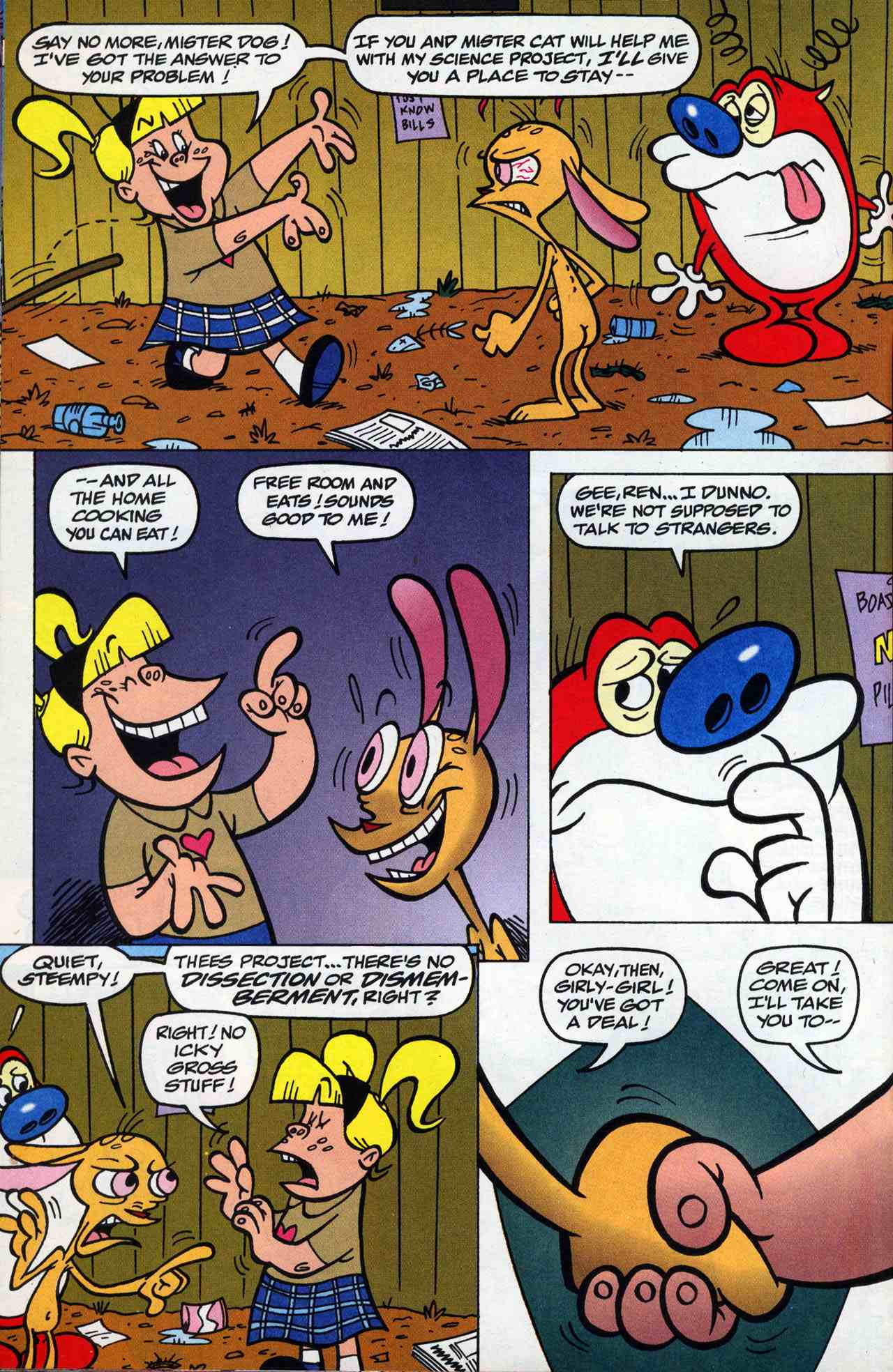 Read online The Ren & Stimpy Show comic -  Issue #36 - 16