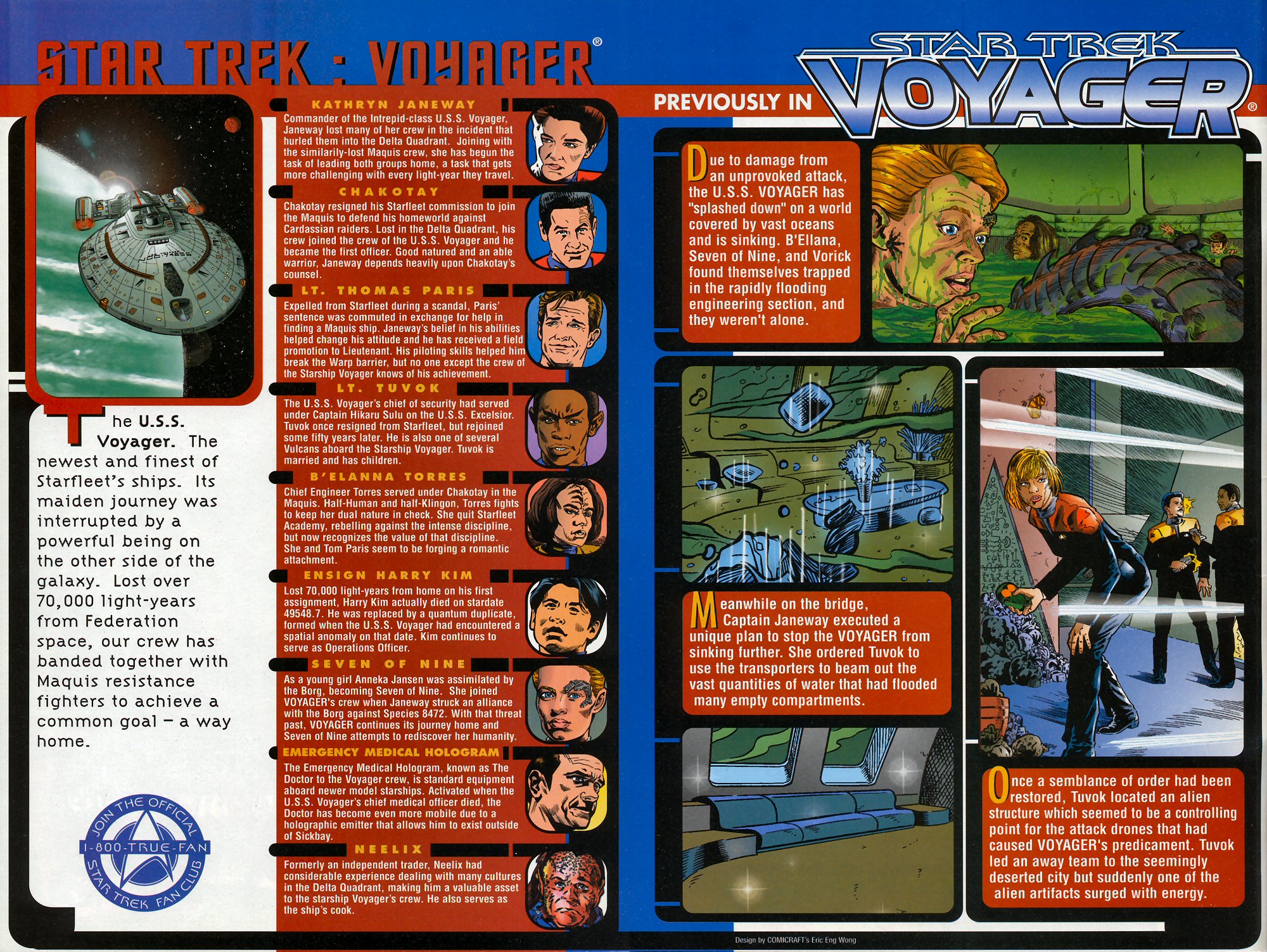 Read online Star Trek: Voyager--Splashdown comic -  Issue #3 - 3