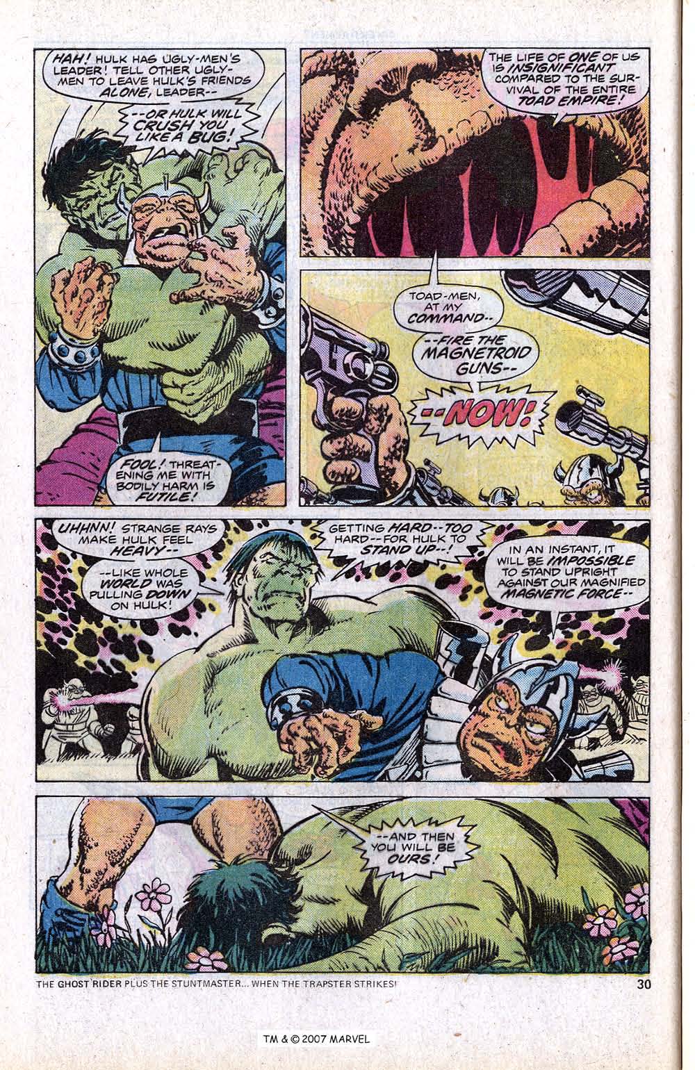 Read online The Incredible Hulk (1968) comic -  Issue #190 - 32