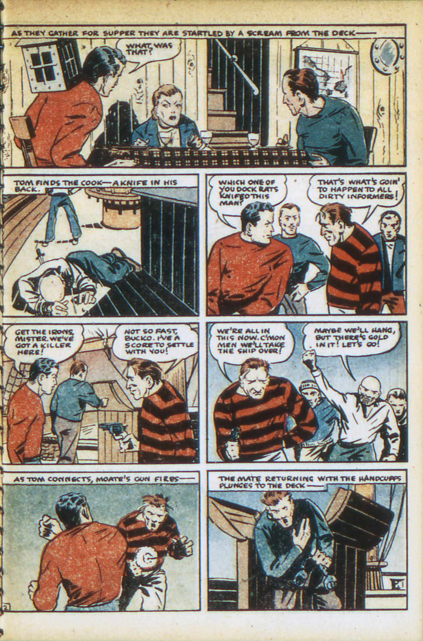 Read online Adventure Comics (1938) comic -  Issue #34 - 12