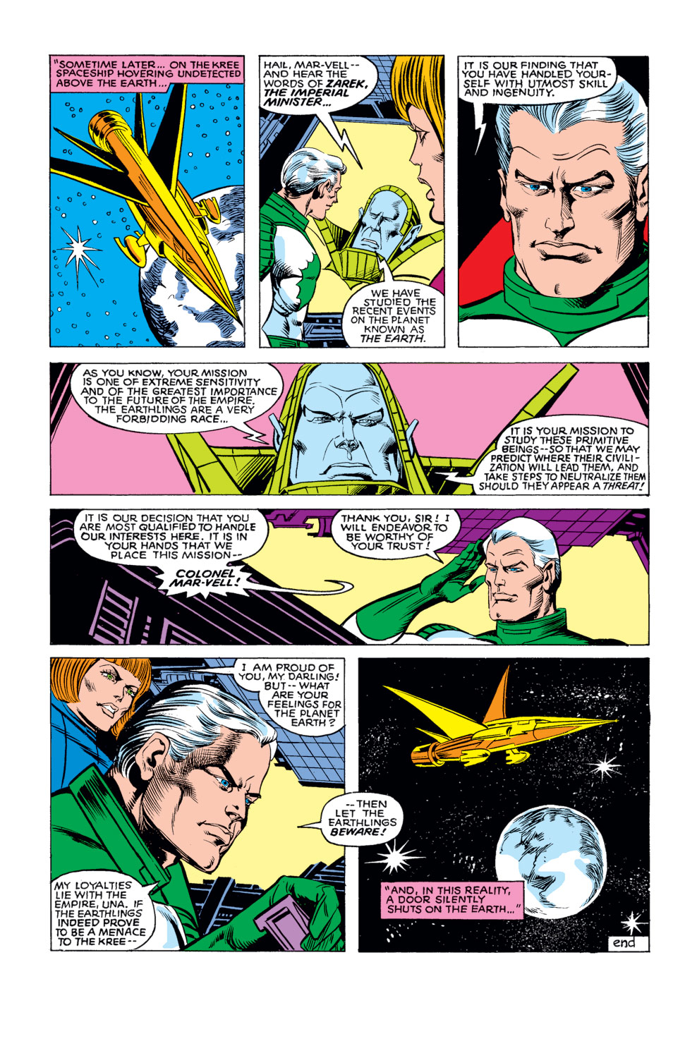 Read online What If? (1977) comic -  Issue #17 - Ghost Rider, Spider-Woman and Captain Marvel were villains - 36