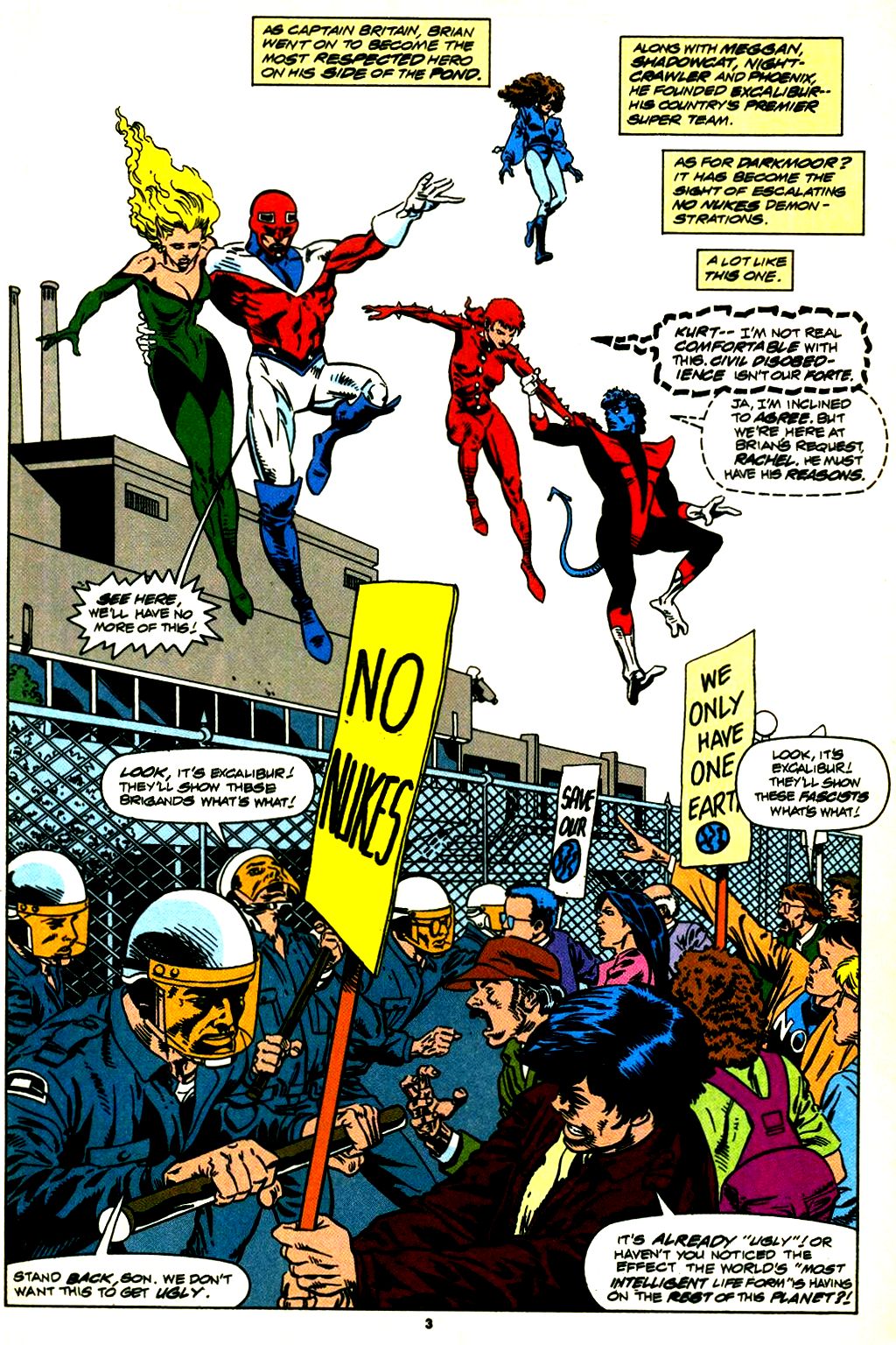 Read online Excalibur (1988) comic -  Issue #36 - 4