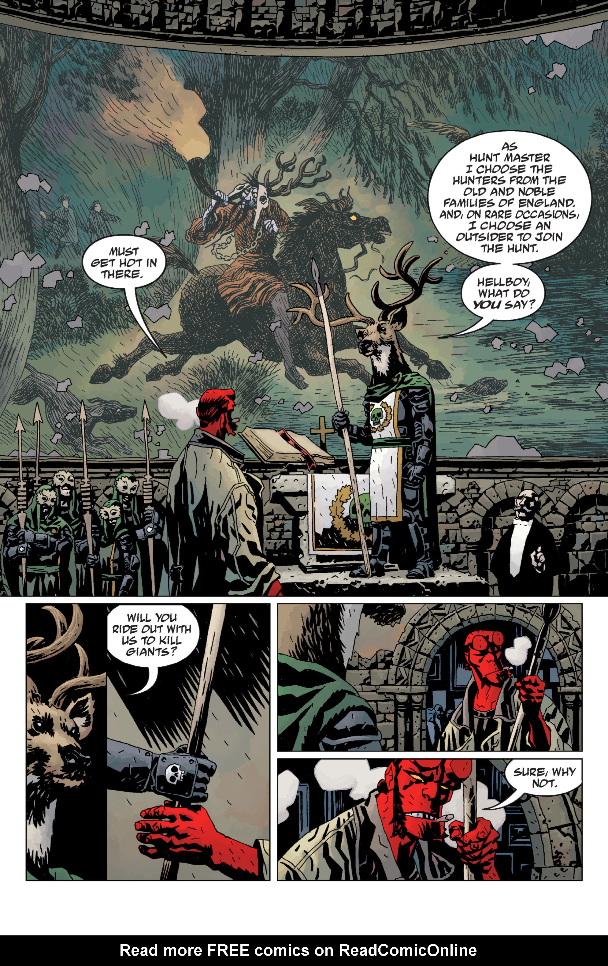 Read online Hellboy comic -  Issue #9 - 24