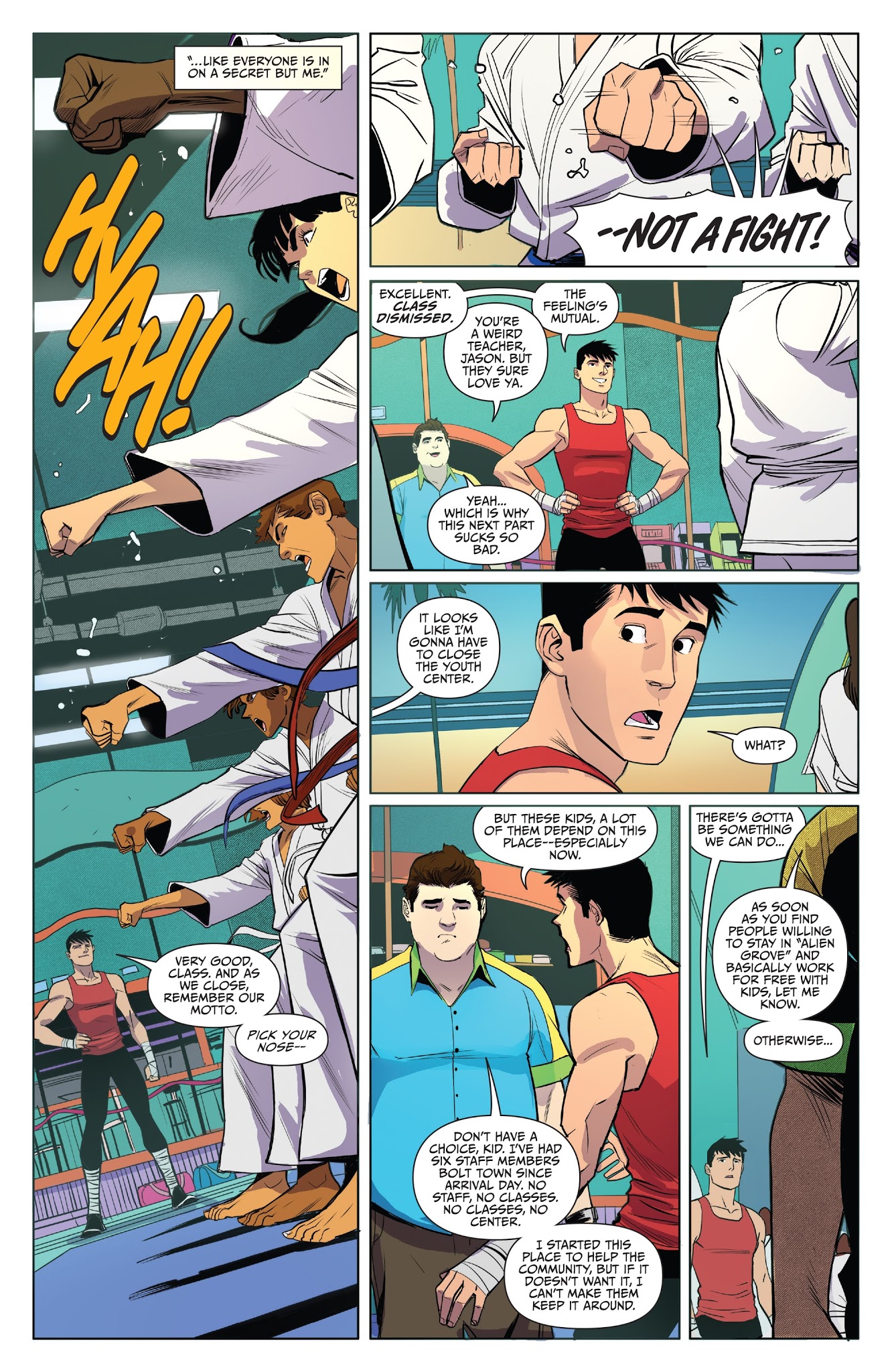 Read online Saban's Go Go Power Rangers comic -  Issue #3 - 13
