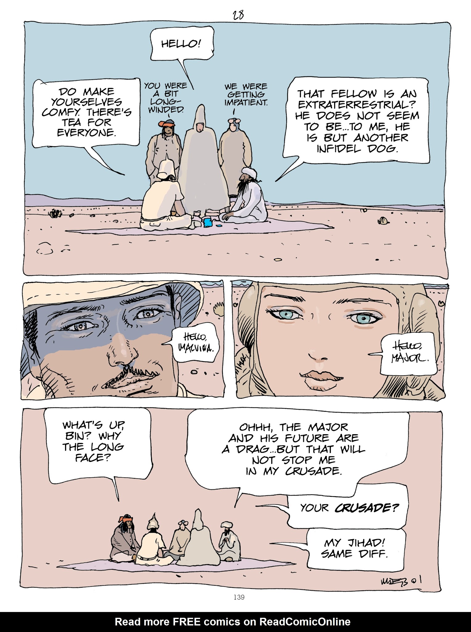 Read online Moebius Library comic -  Issue # TPB 2 - 138
