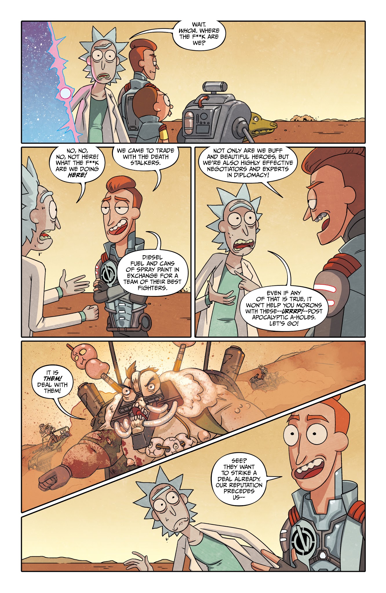 Read online Rick and Morty Presents: The Vindicators comic -  Issue #1 - 9