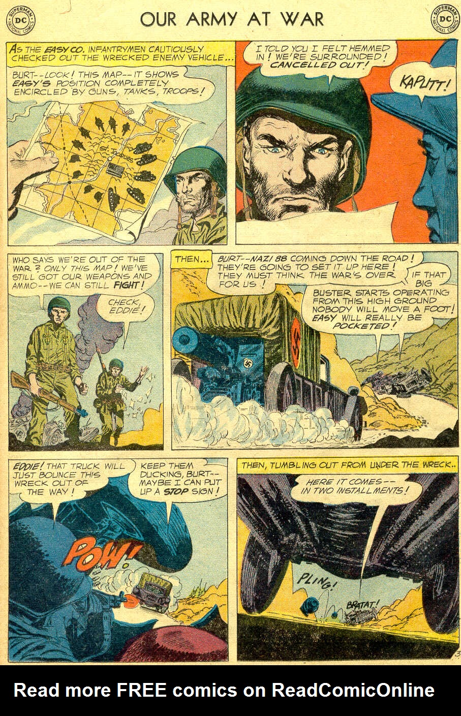 Read online Our Army at War (1952) comic -  Issue #81 - 28