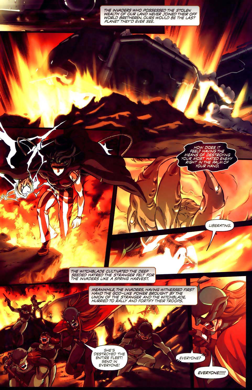 Read online Battle of the Planets/Witchblade comic -  Issue # Full - 33