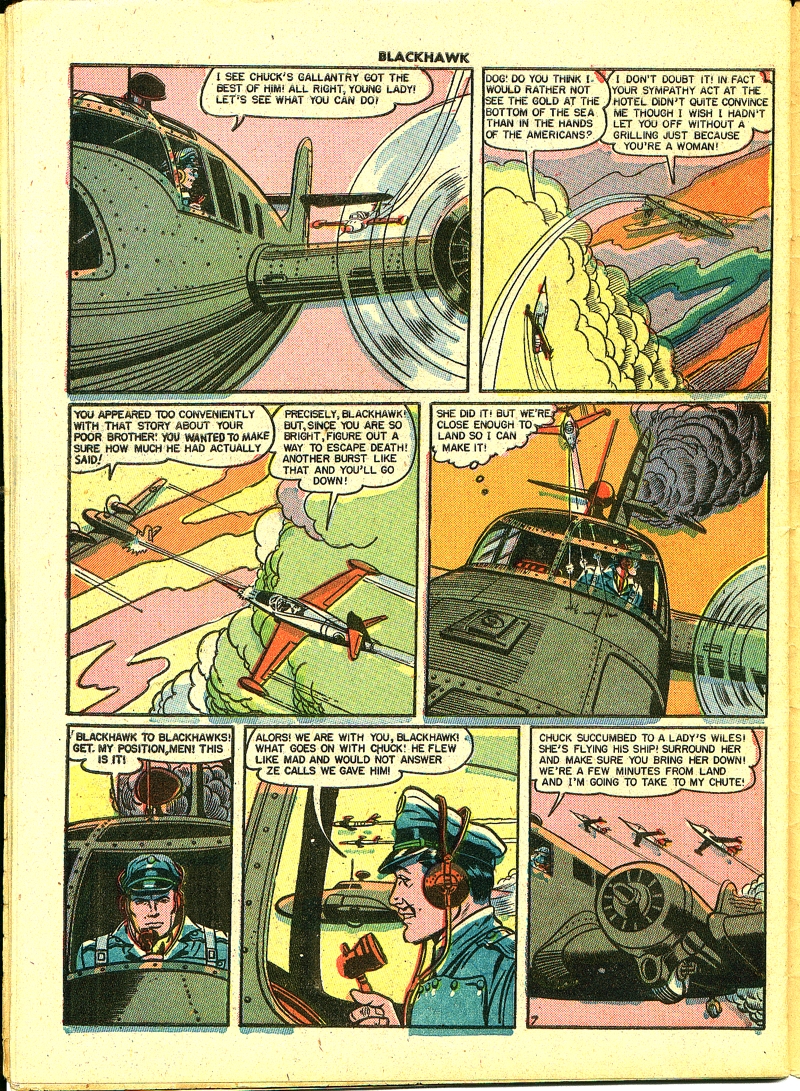 Read online Blackhawk (1957) comic -  Issue #42 - 48