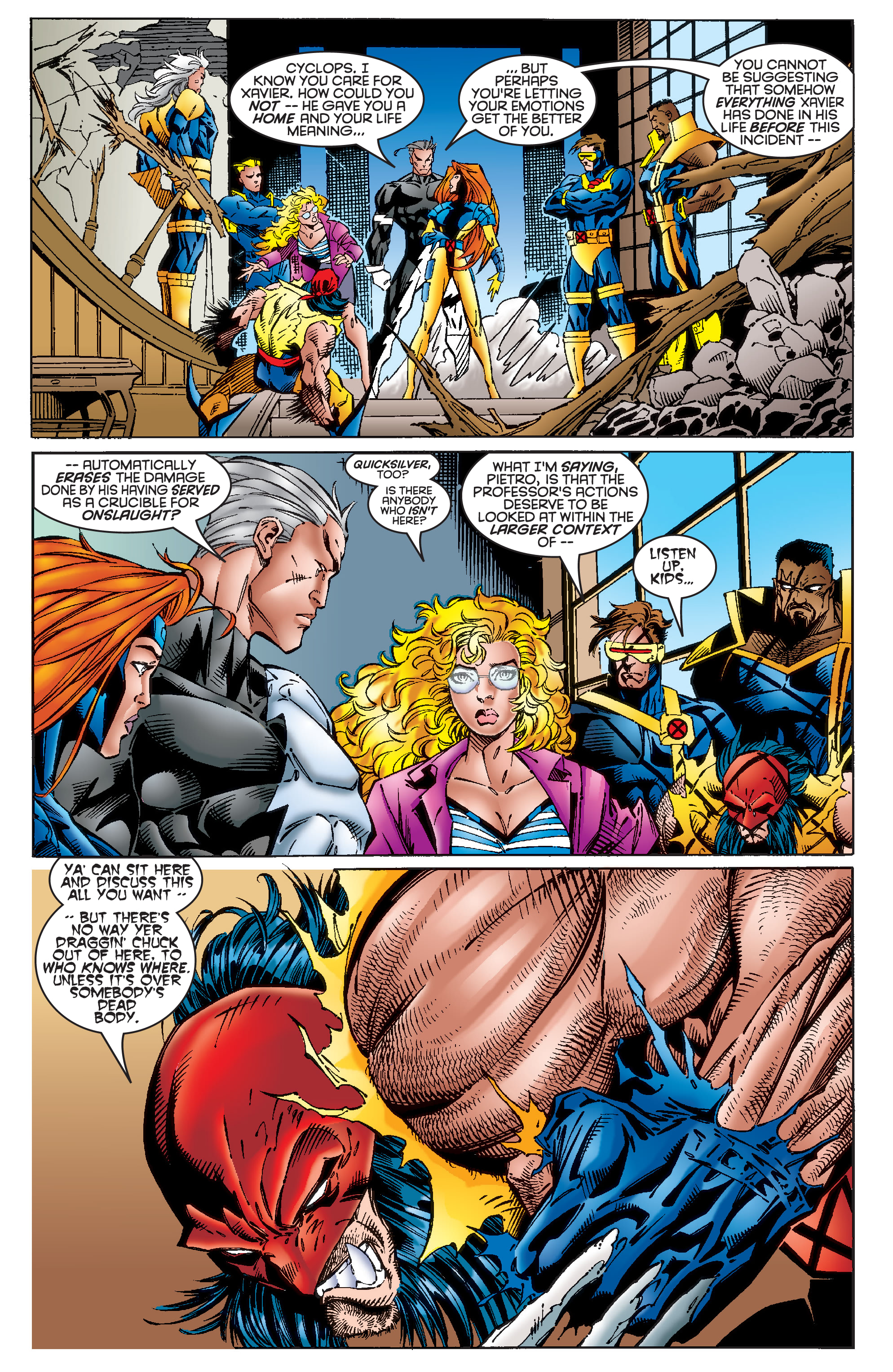 Read online X-Men Milestones: Onslaught comic -  Issue # TPB (Part 5) - 16