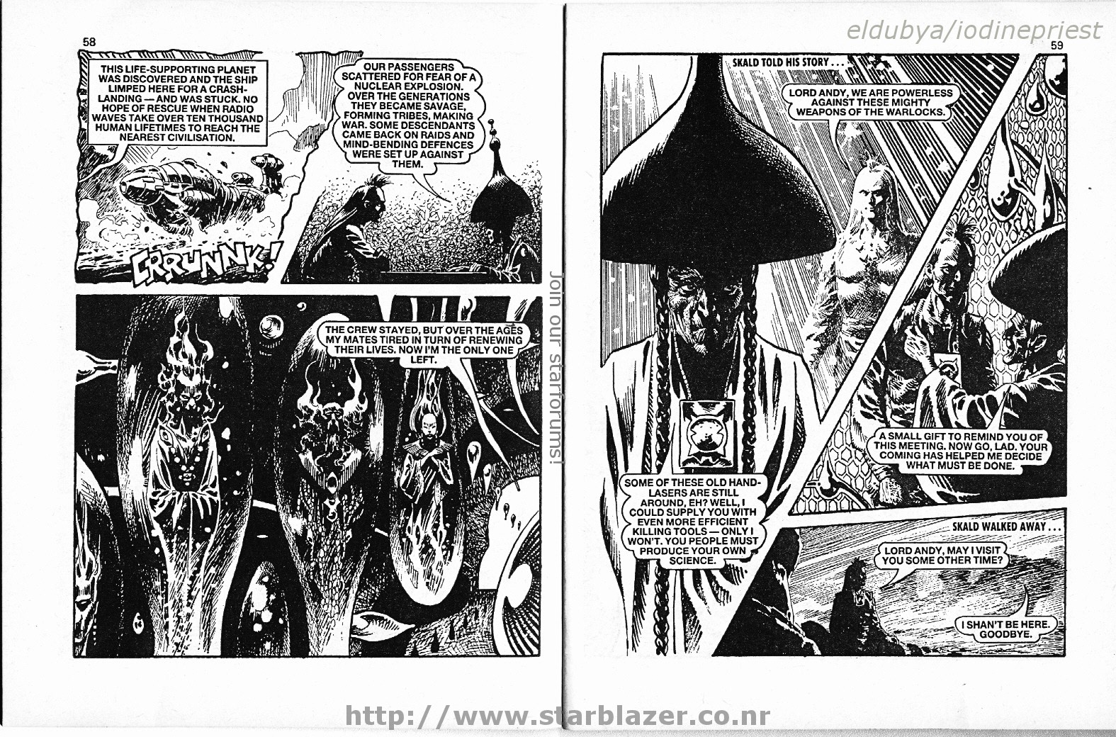 Read online Starblazer comic -  Issue #190 - 31