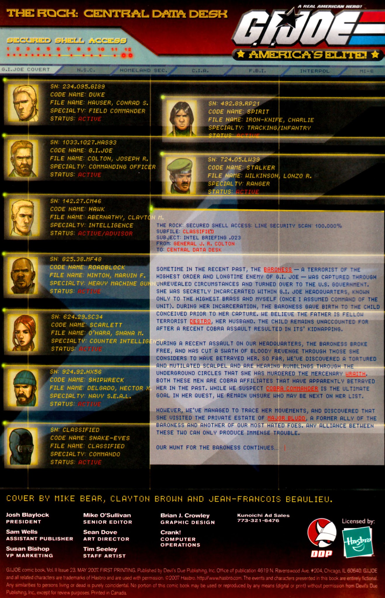 Read online G.I. Joe (2005) comic -  Issue #23 - 2