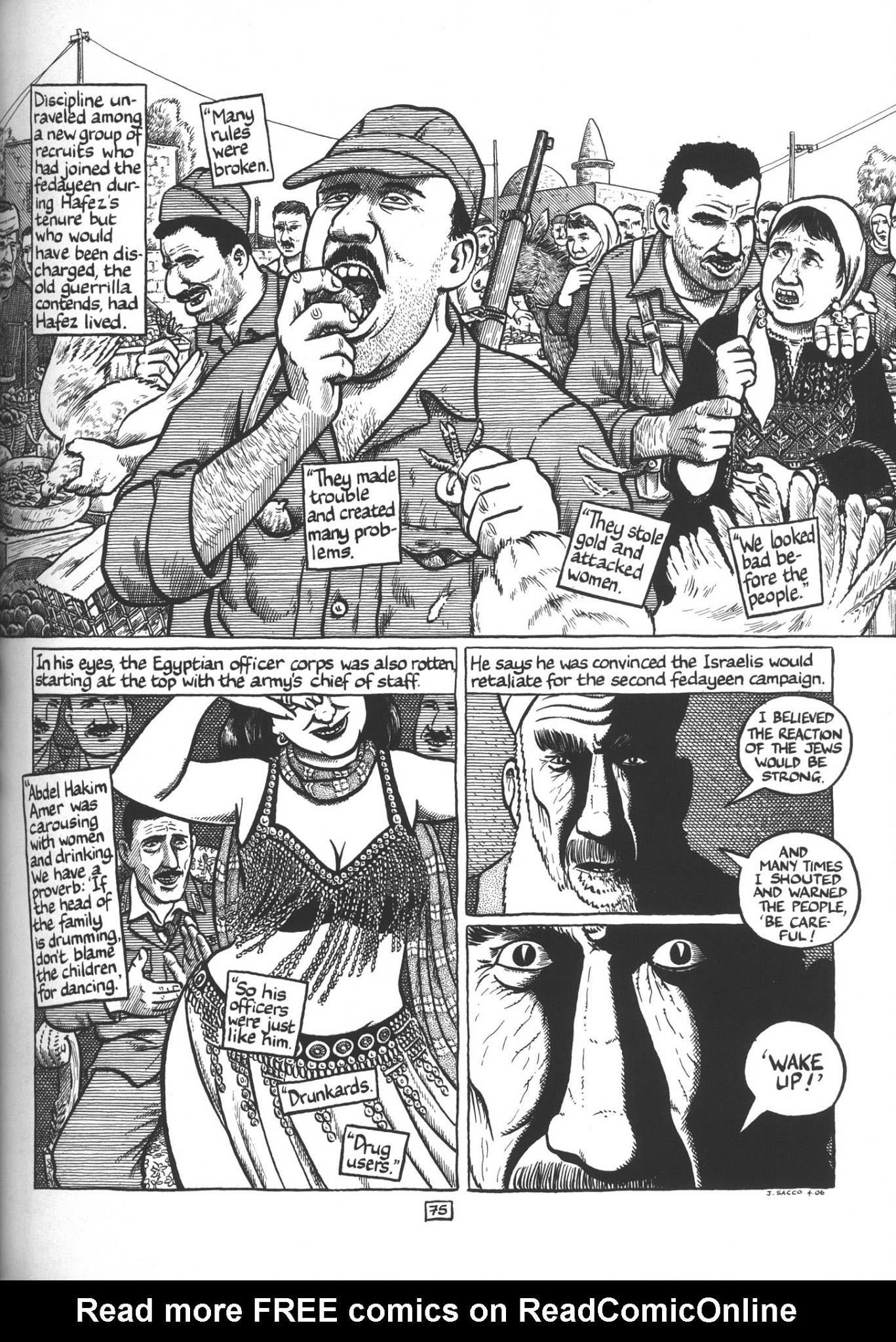 Read online Footnotes in Gaza comic -  Issue # TPB - 95