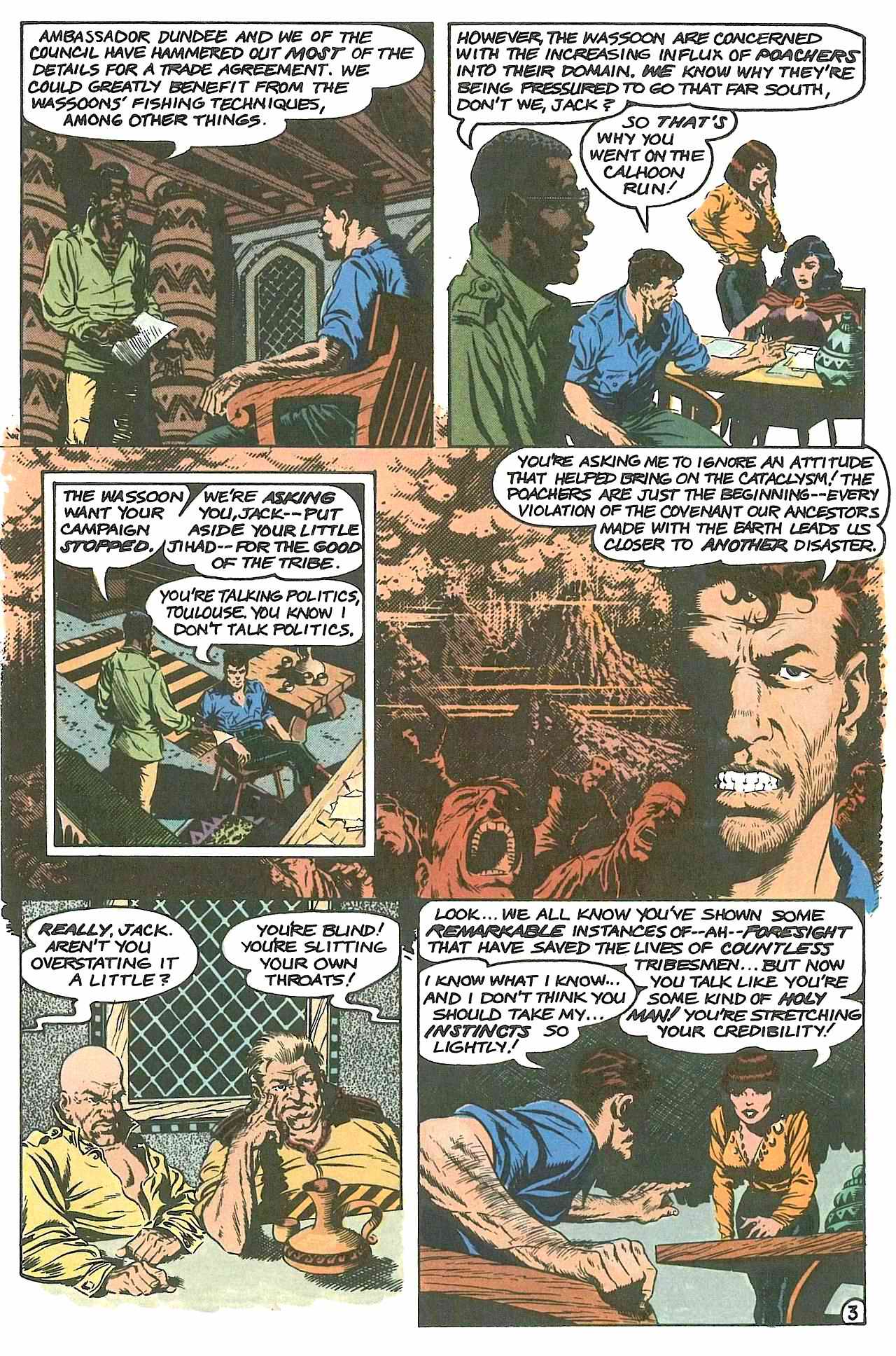 Read online Cadillacs & Dinosaurs comic -  Issue #3 - 5