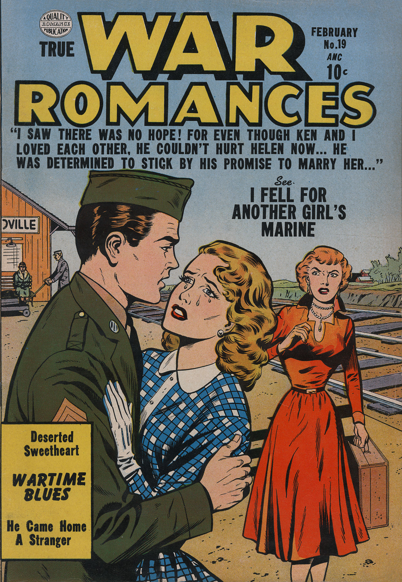 Read online True War Romances comic -  Issue #19 - 1