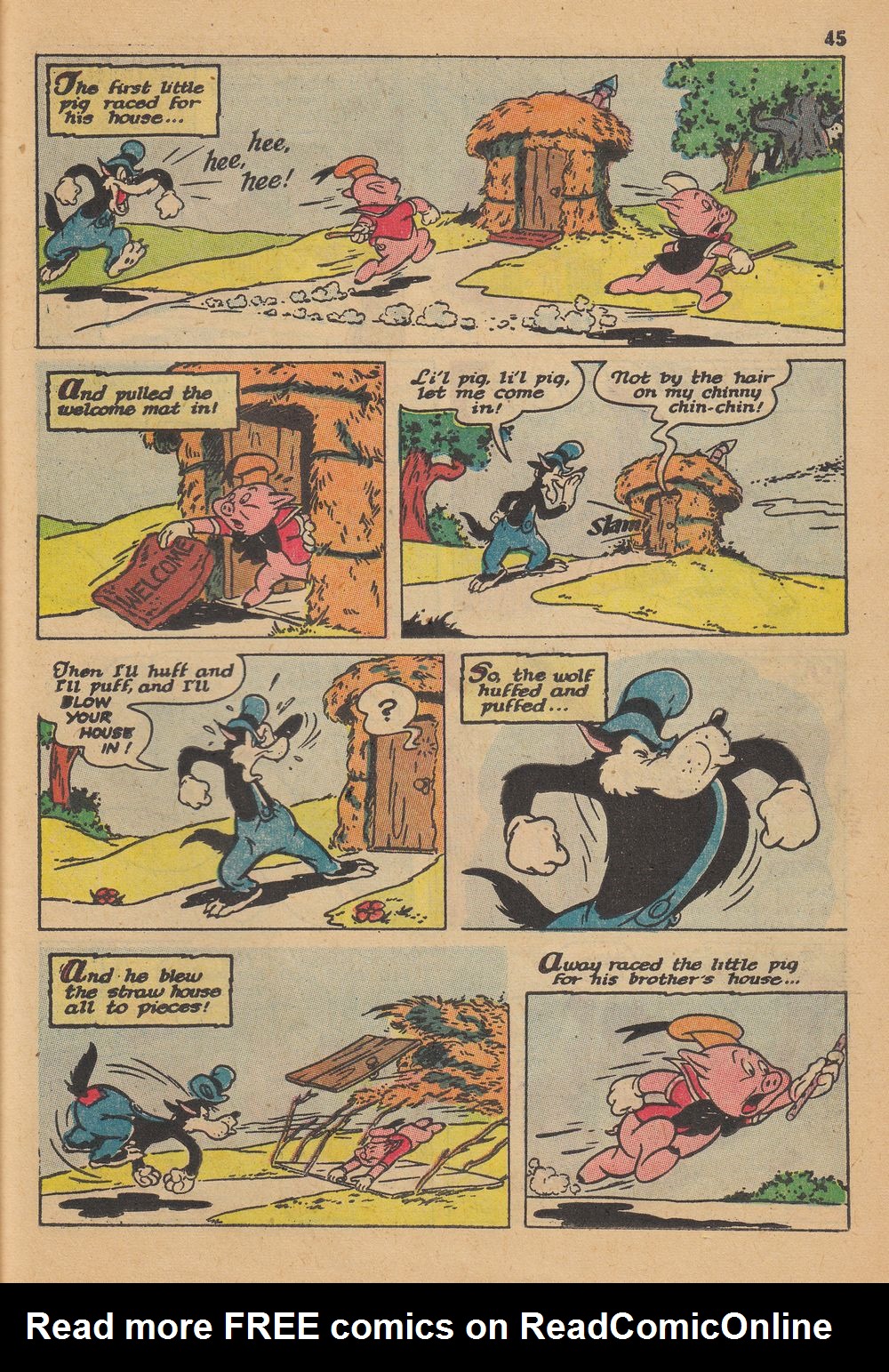 Read online Walt Disney's Silly Symphonies comic -  Issue #1 - 47