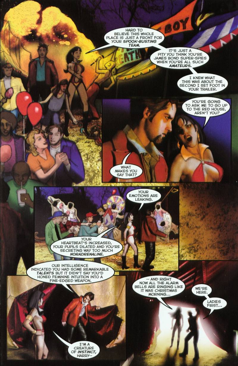 Read online Vampirella (2001) comic -  Issue #7 - 8