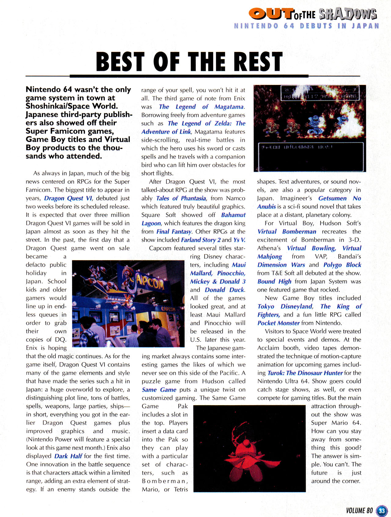 Read online Nintendo Power comic -  Issue #80 - 36