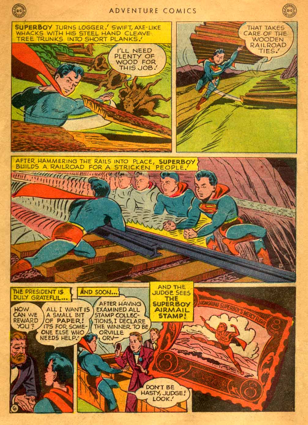 Read online Adventure Comics (1938) comic -  Issue #121 - 8